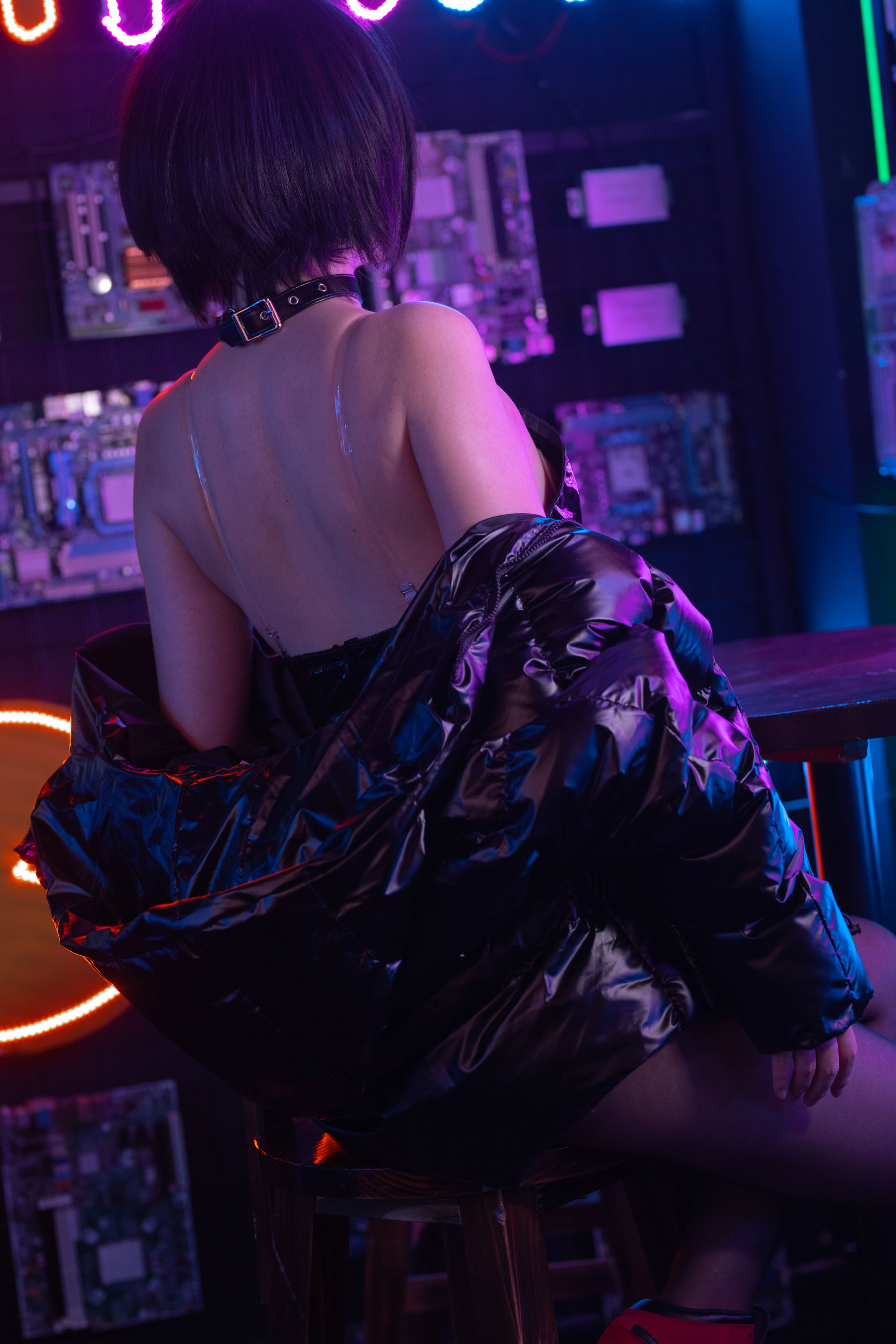疯猫ss – 赛博少女 Cosplay-第5张