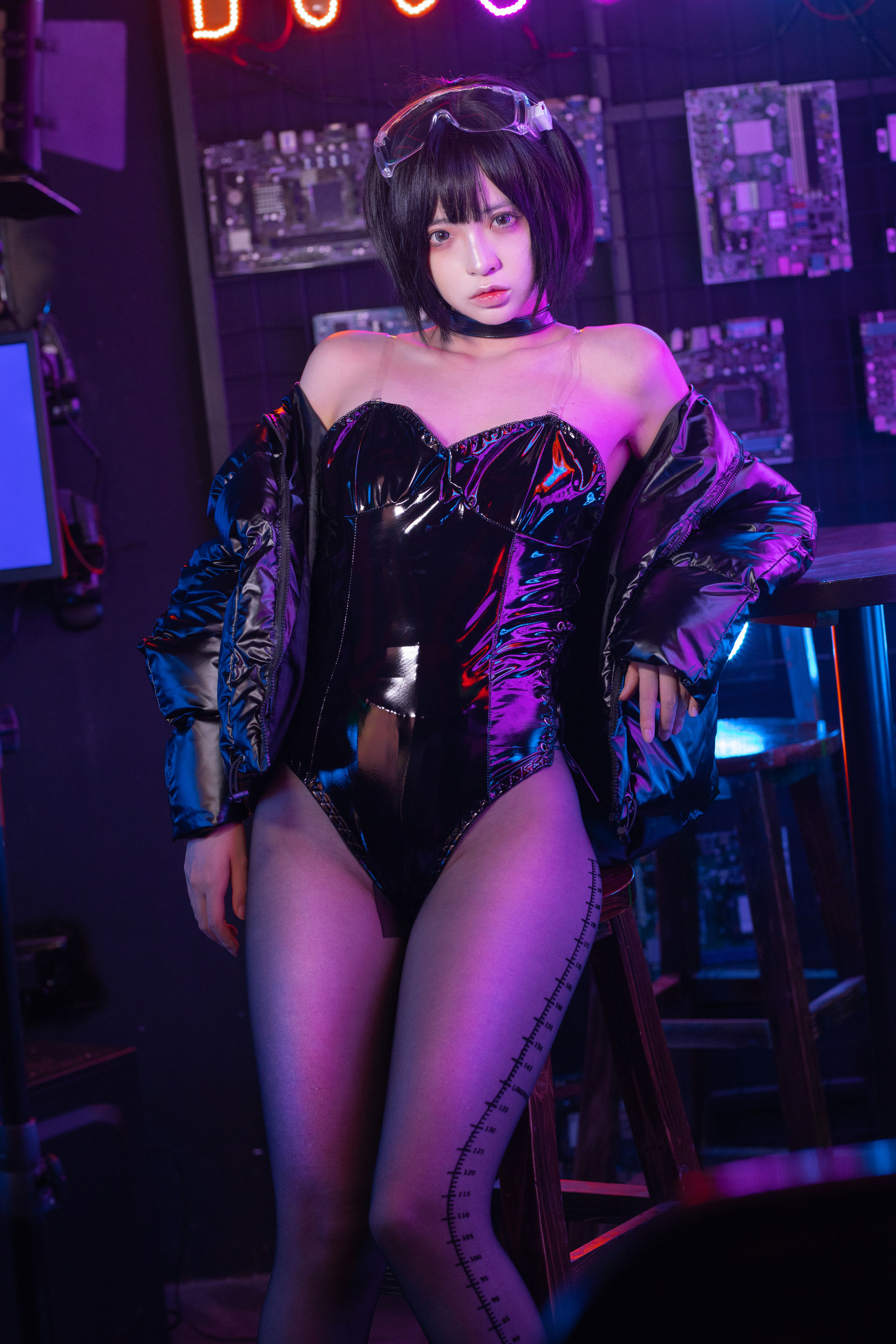 疯猫ss – 赛博少女 Cosplay-第37张