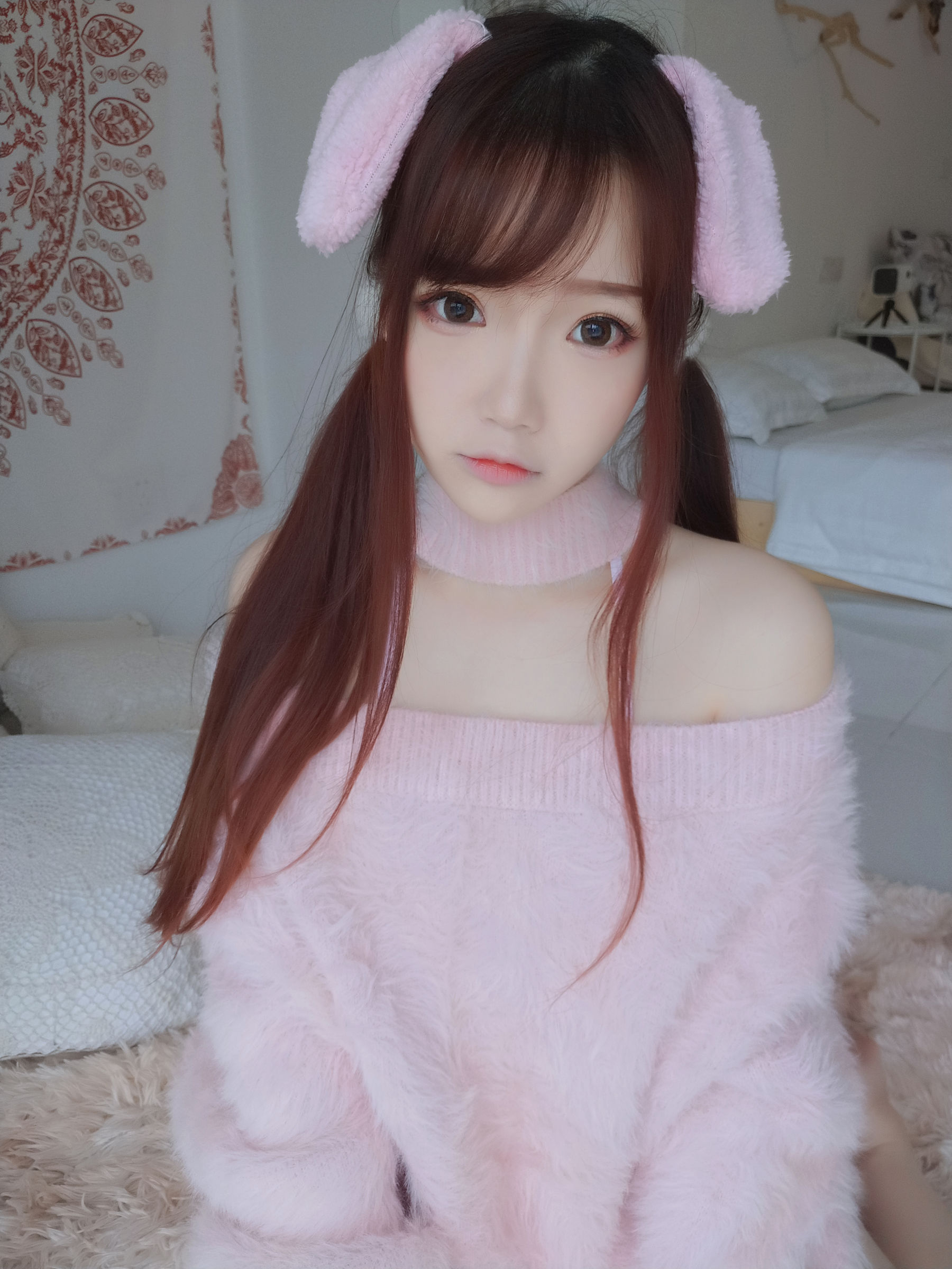 动漫博主雪晴Astra – 牧场物语 垂耳兔 Cosplay-第109张