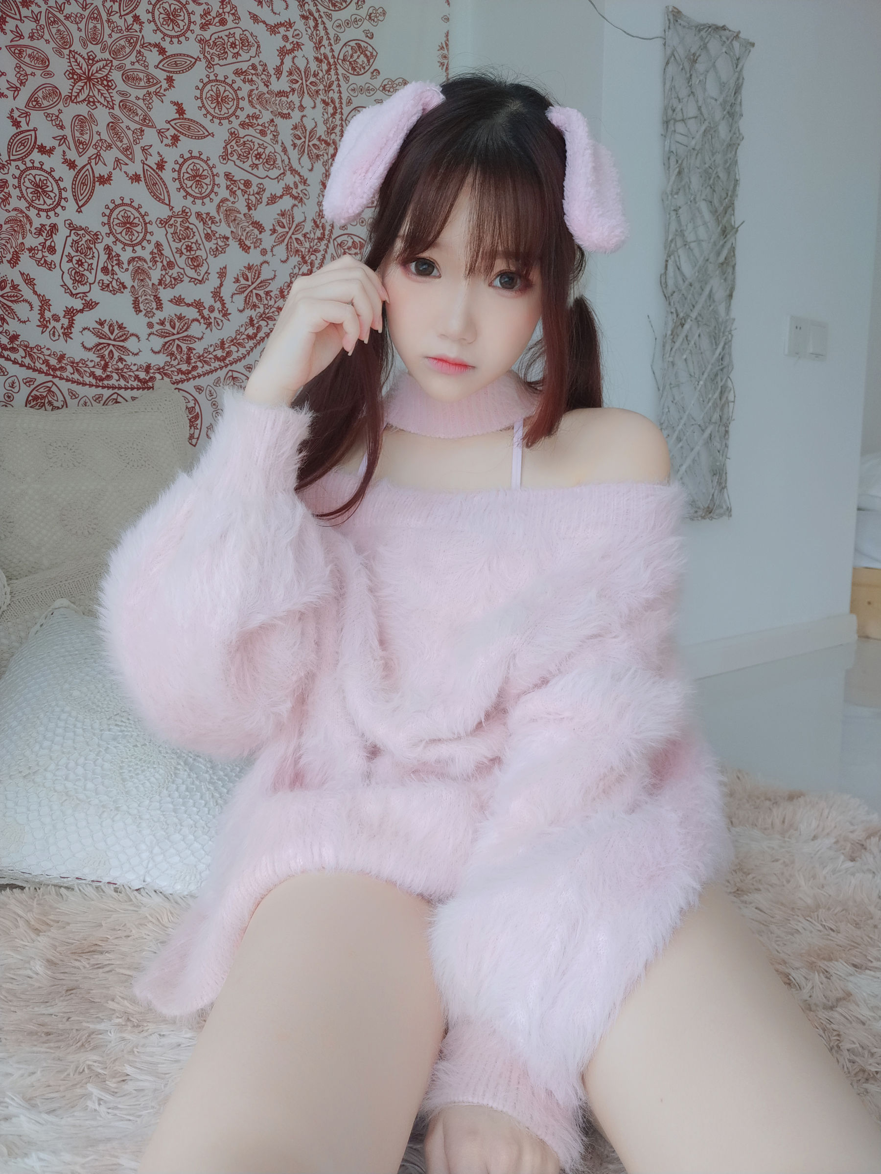 动漫博主雪晴Astra – 牧场物语 垂耳兔 Cosplay-第66张