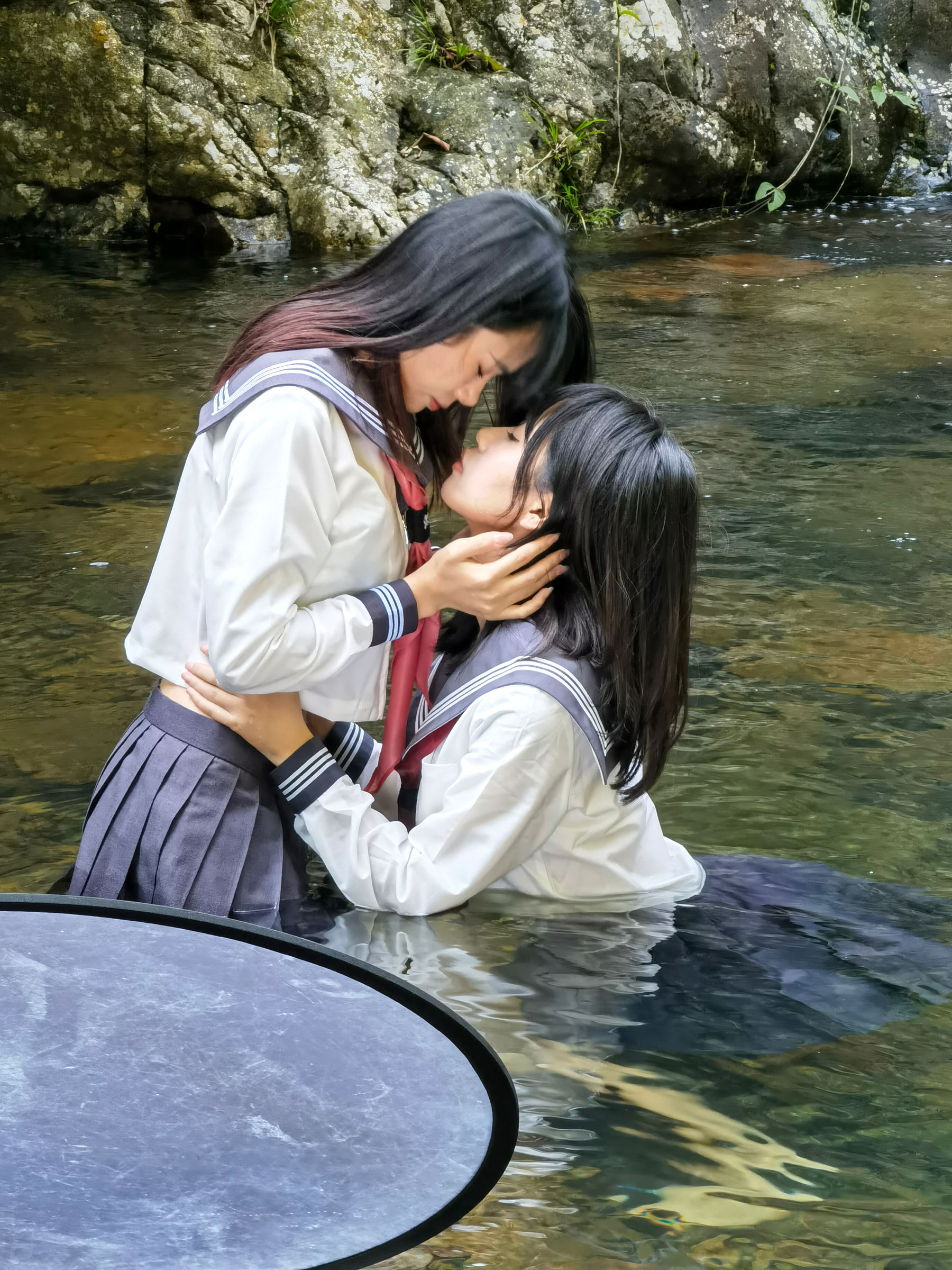 阳光美少女萌芽儿o0 × 琪鸽 – 百合竞技泳衣 Cosplay-第7张