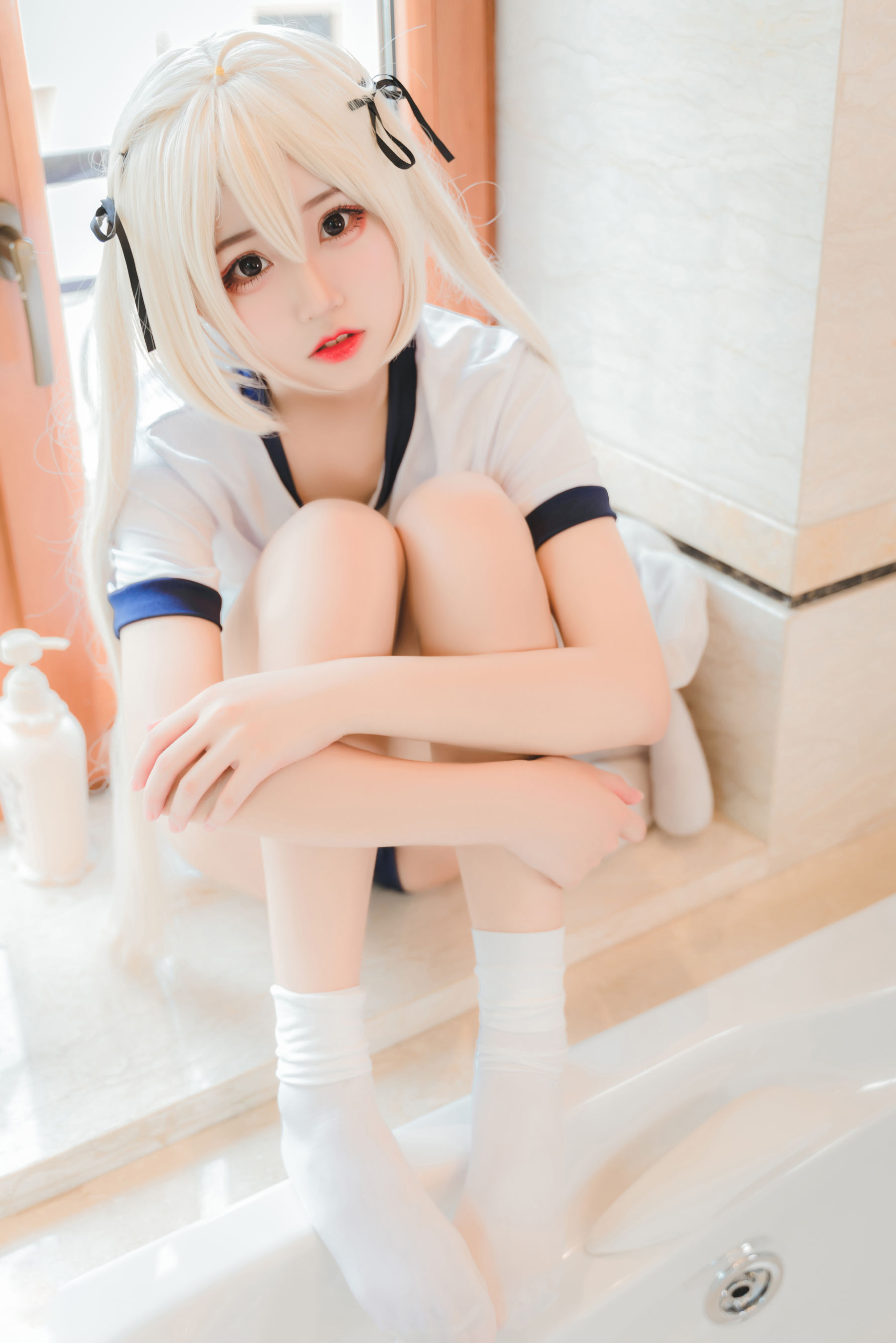 猫君君MaoJun – 体操服穹妹 Cosplay-第25张