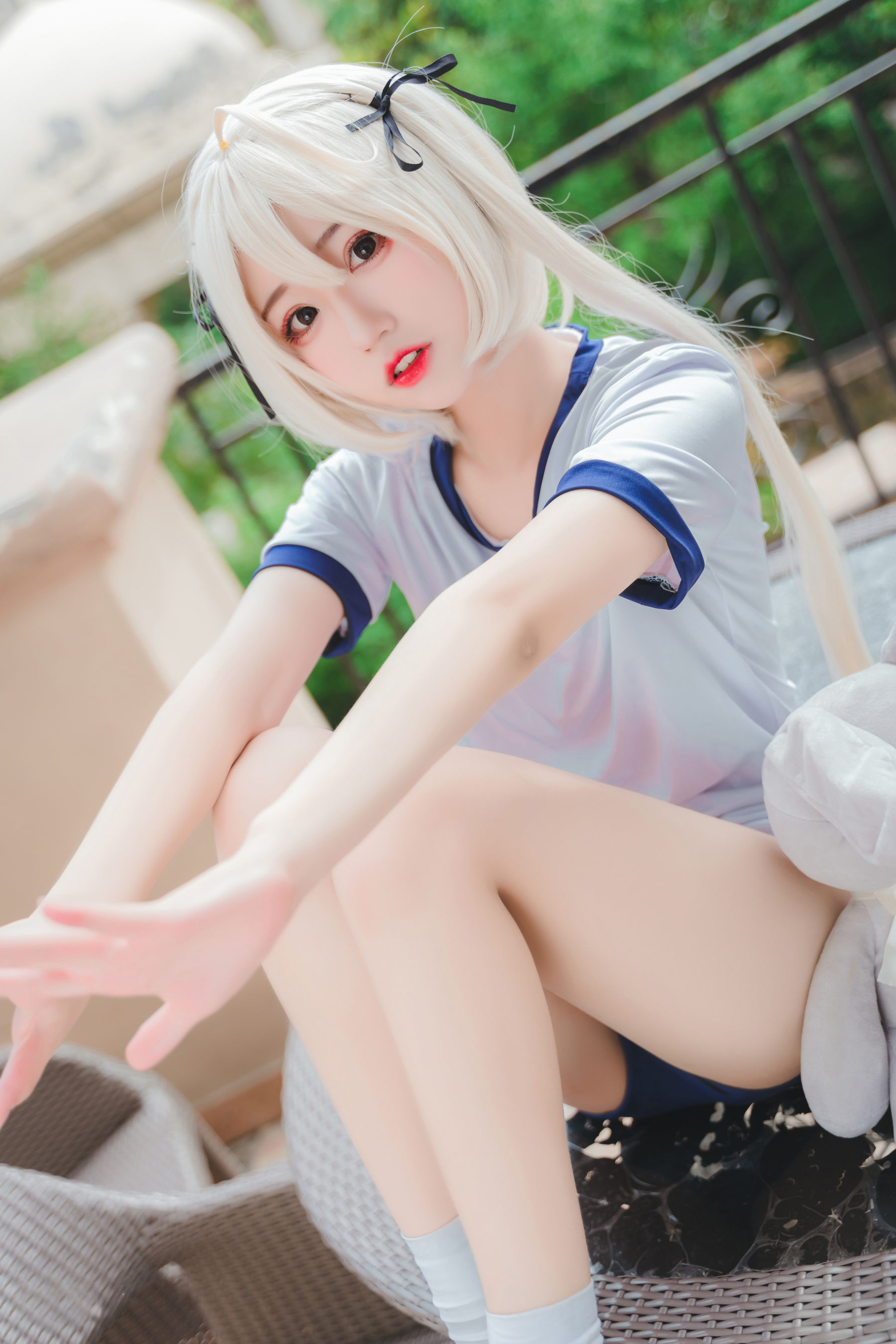 猫君君MaoJun – 体操服穹妹 Cosplay-第40张