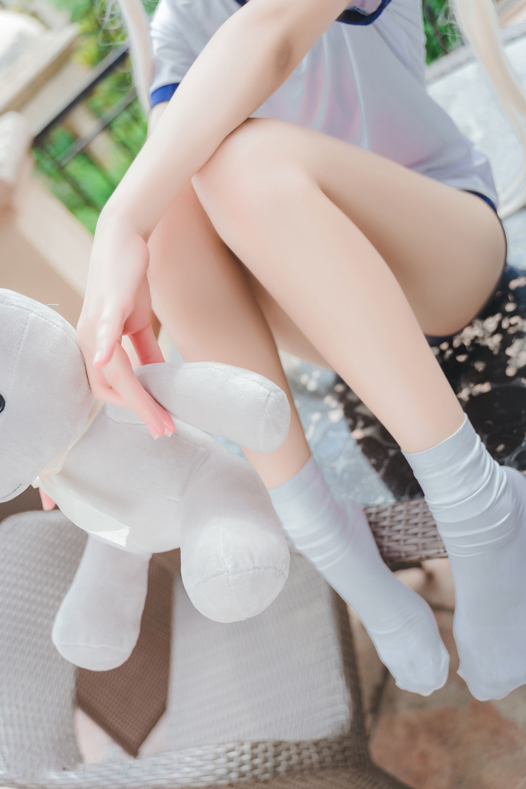 猫君君MaoJun – 体操服穹妹 Cosplay-第36张
