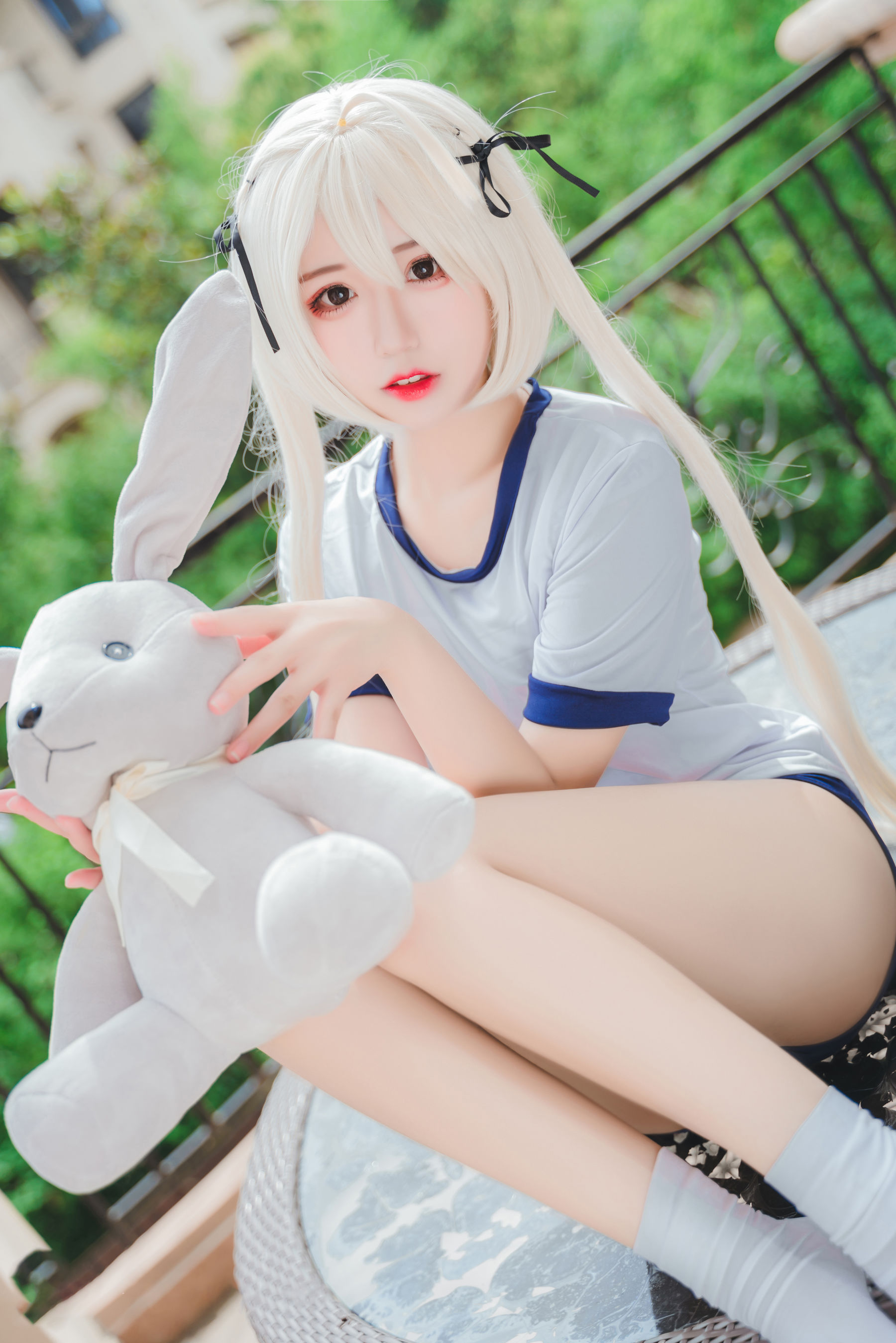 猫君君MaoJun – 体操服穹妹 Cosplay-第16张