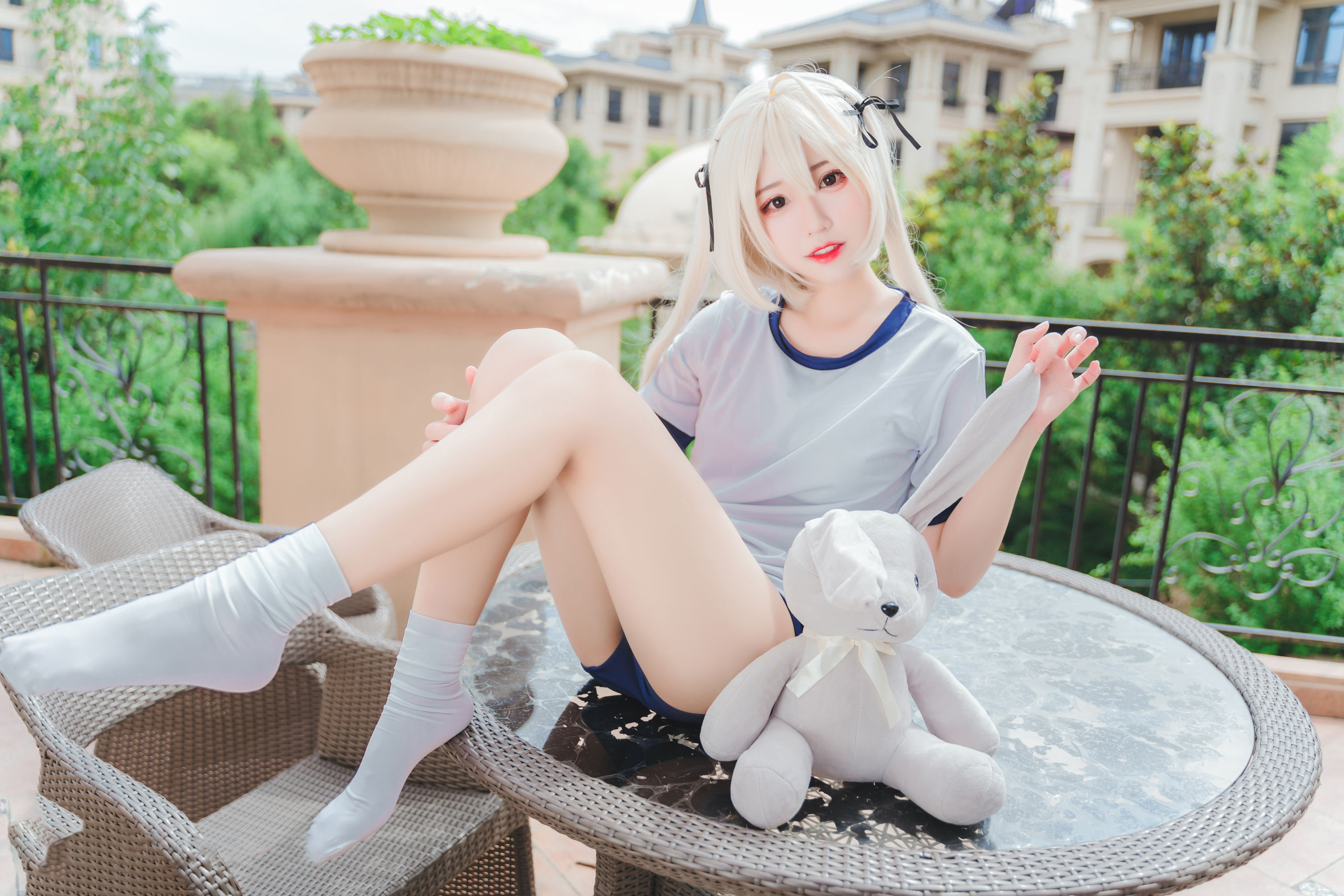 猫君君MaoJun – 体操服穹妹 Cosplay-第7张