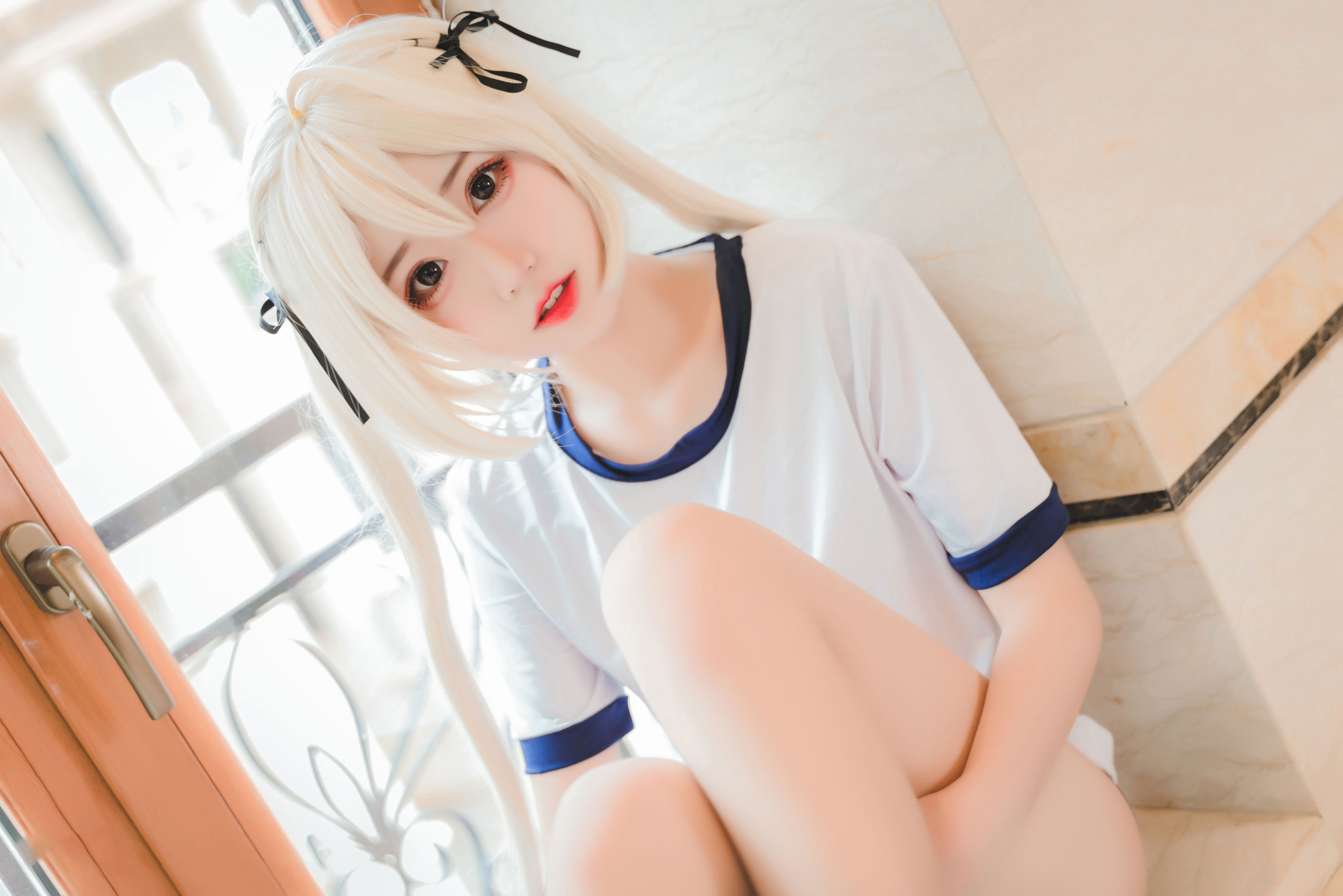 猫君君MaoJun – 体操服穹妹 Cosplay-第15张