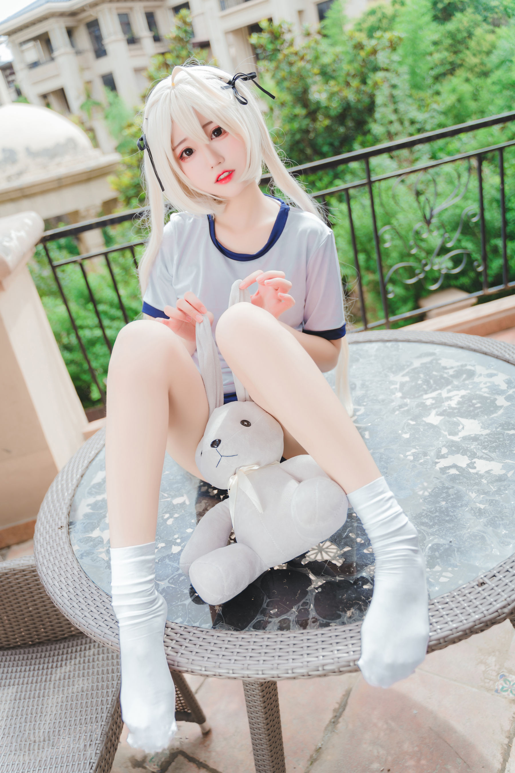 猫君君MaoJun – 体操服穹妹 Cosplay-第18张
