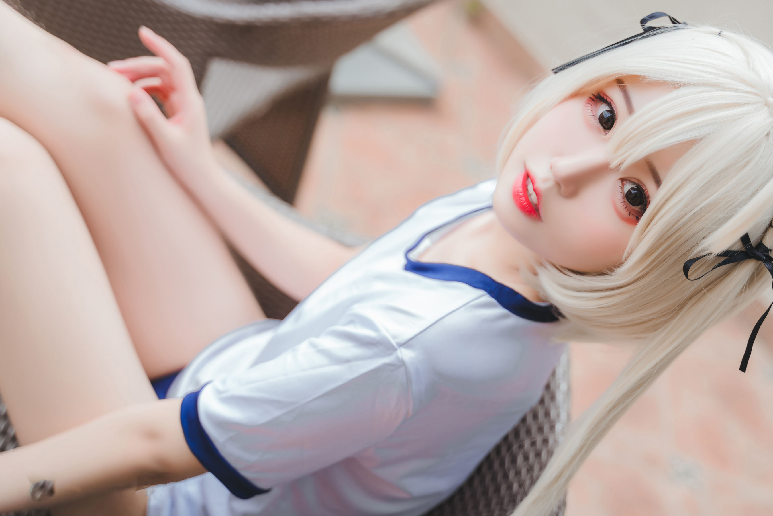 猫君君MaoJun – 体操服穹妹 Cosplay-第39张