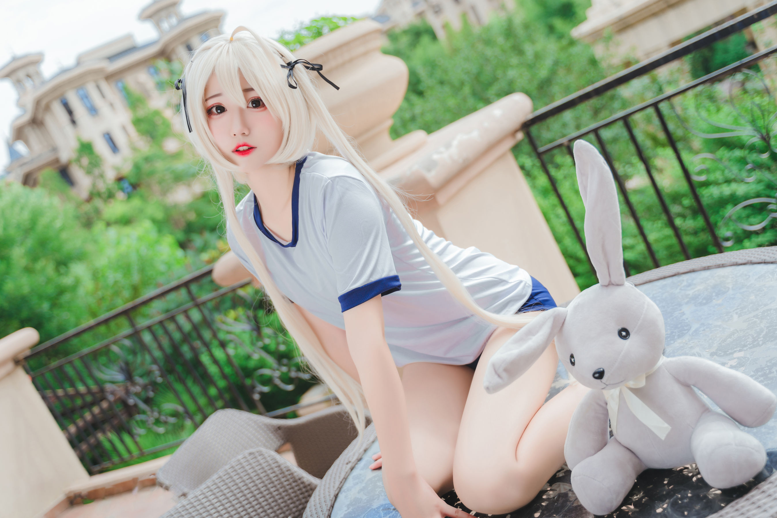 猫君君MaoJun – 体操服穹妹 Cosplay-第22张
