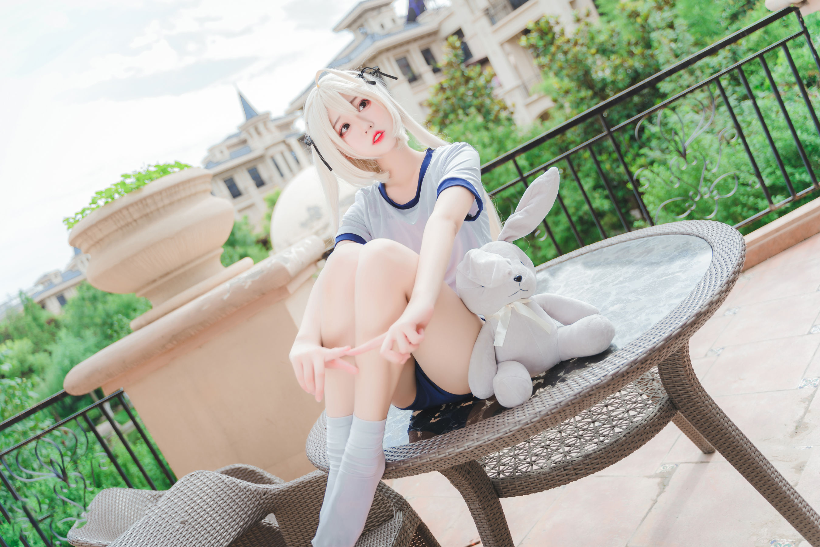 猫君君MaoJun – 体操服穹妹 Cosplay-第11张