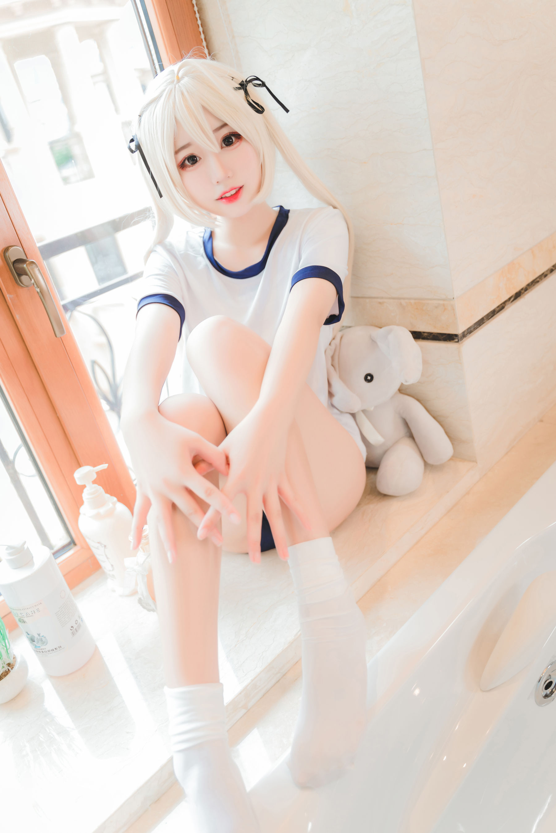 猫君君MaoJun – 体操服穹妹 Cosplay-第14张