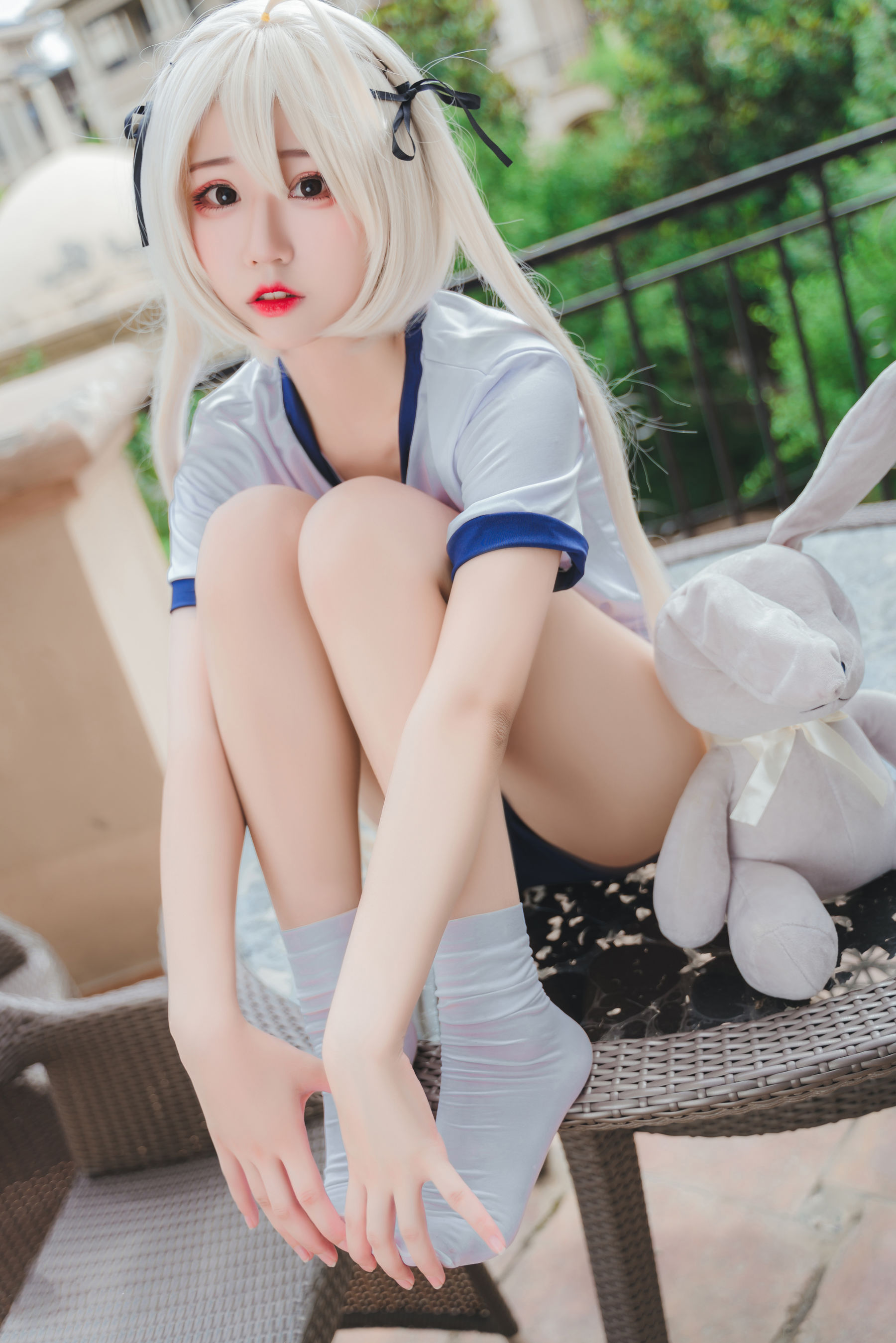 猫君君MaoJun – 体操服穹妹 Cosplay-第8张