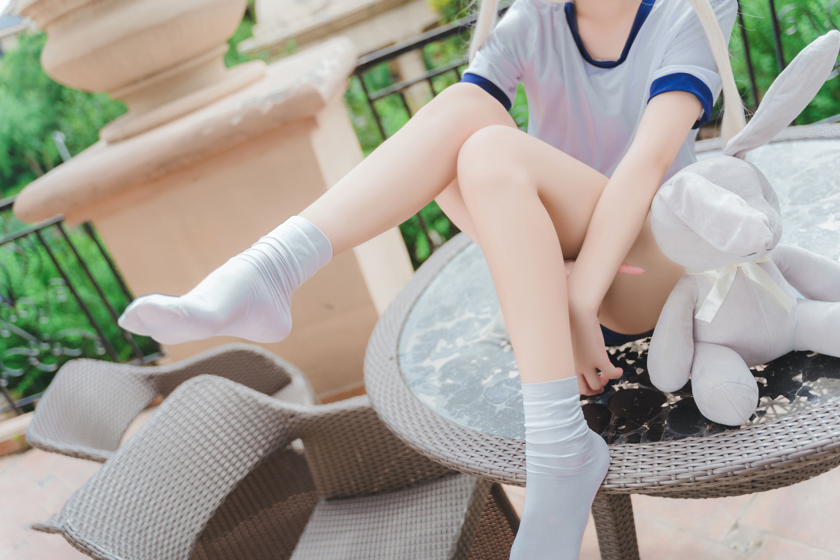 猫君君MaoJun – 体操服穹妹 Cosplay-第12张
