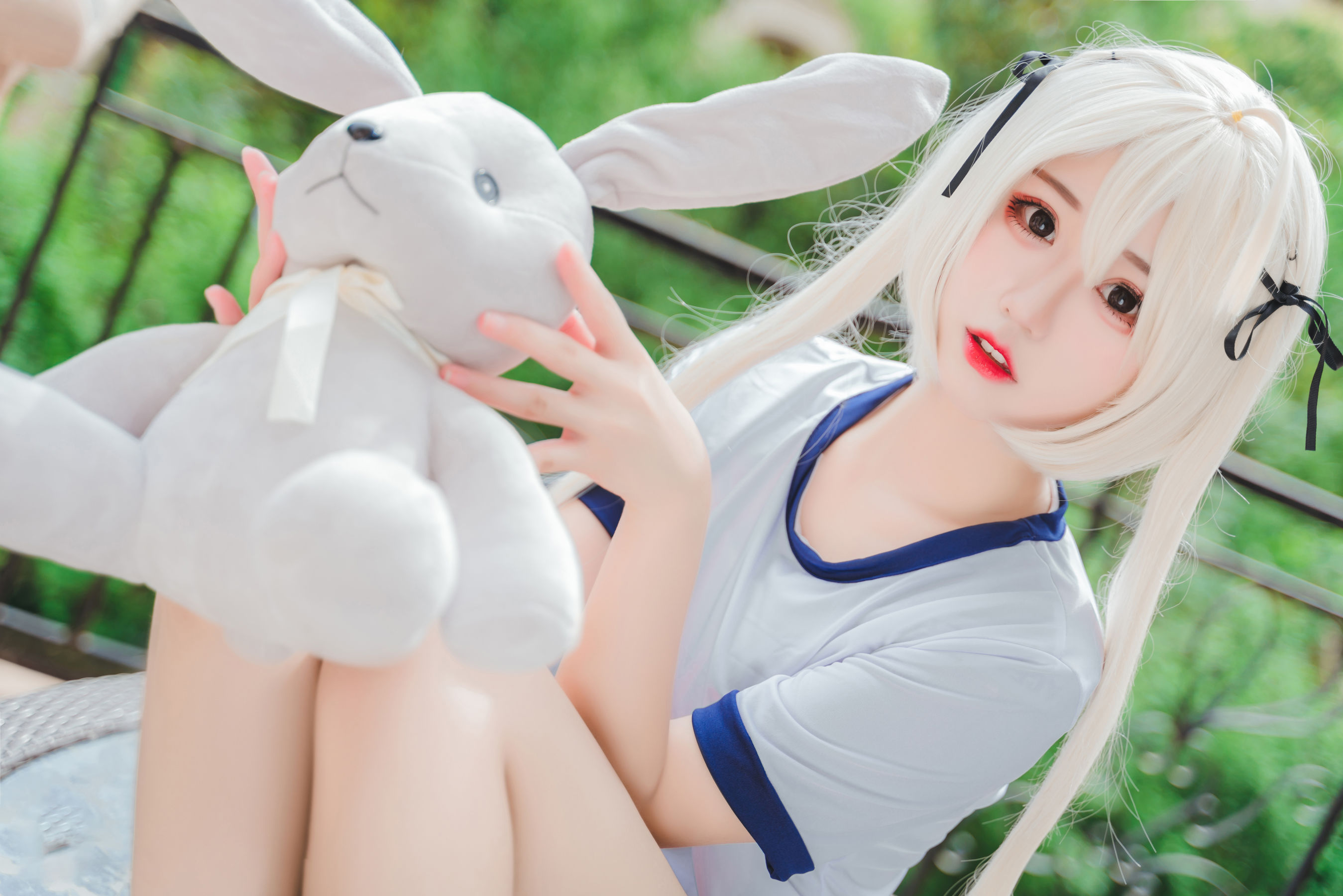 猫君君MaoJun – 体操服穹妹 Cosplay-第2张