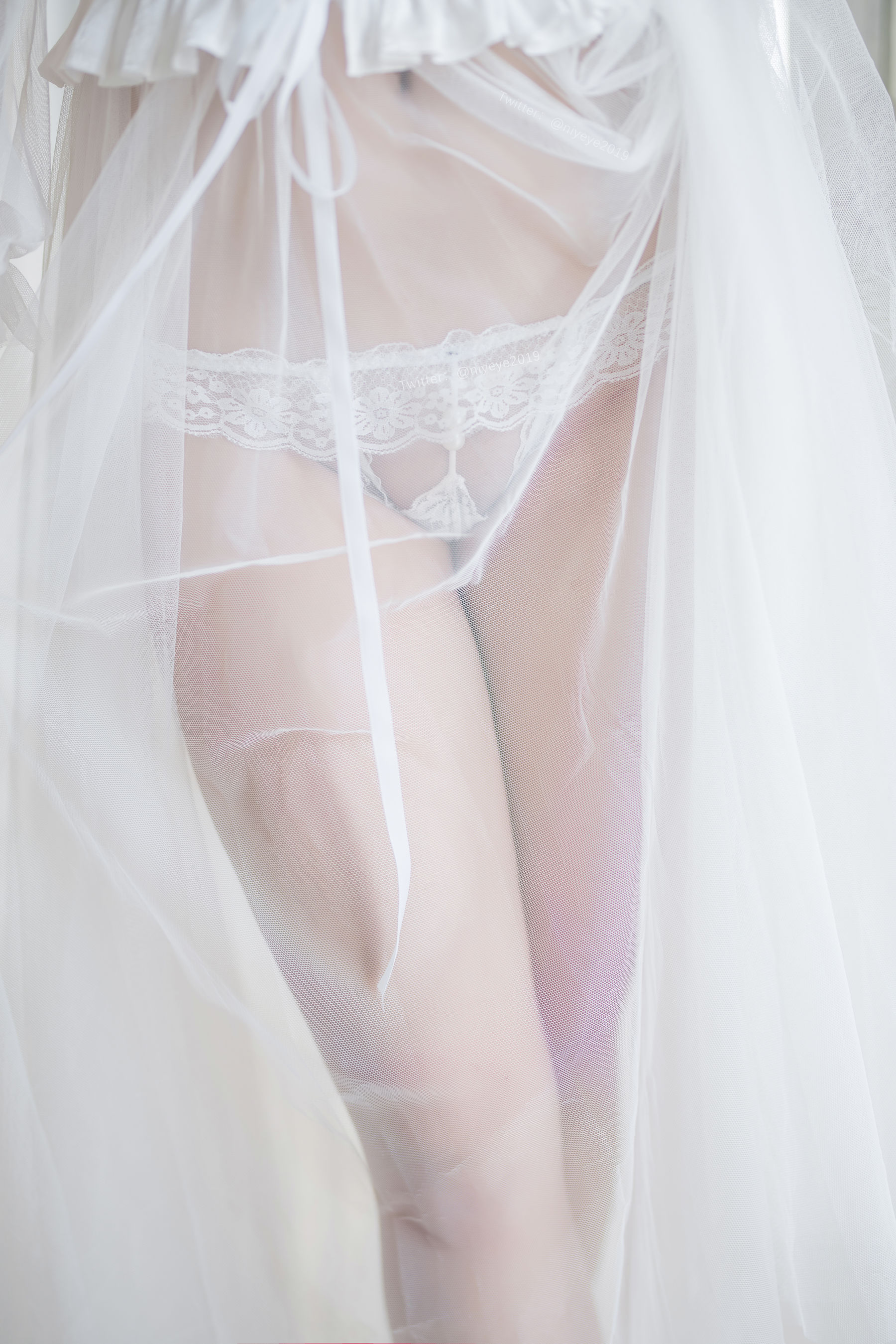 萌系小姐姐-白烨- – 珍珠花嫁 Cosplay-第19张