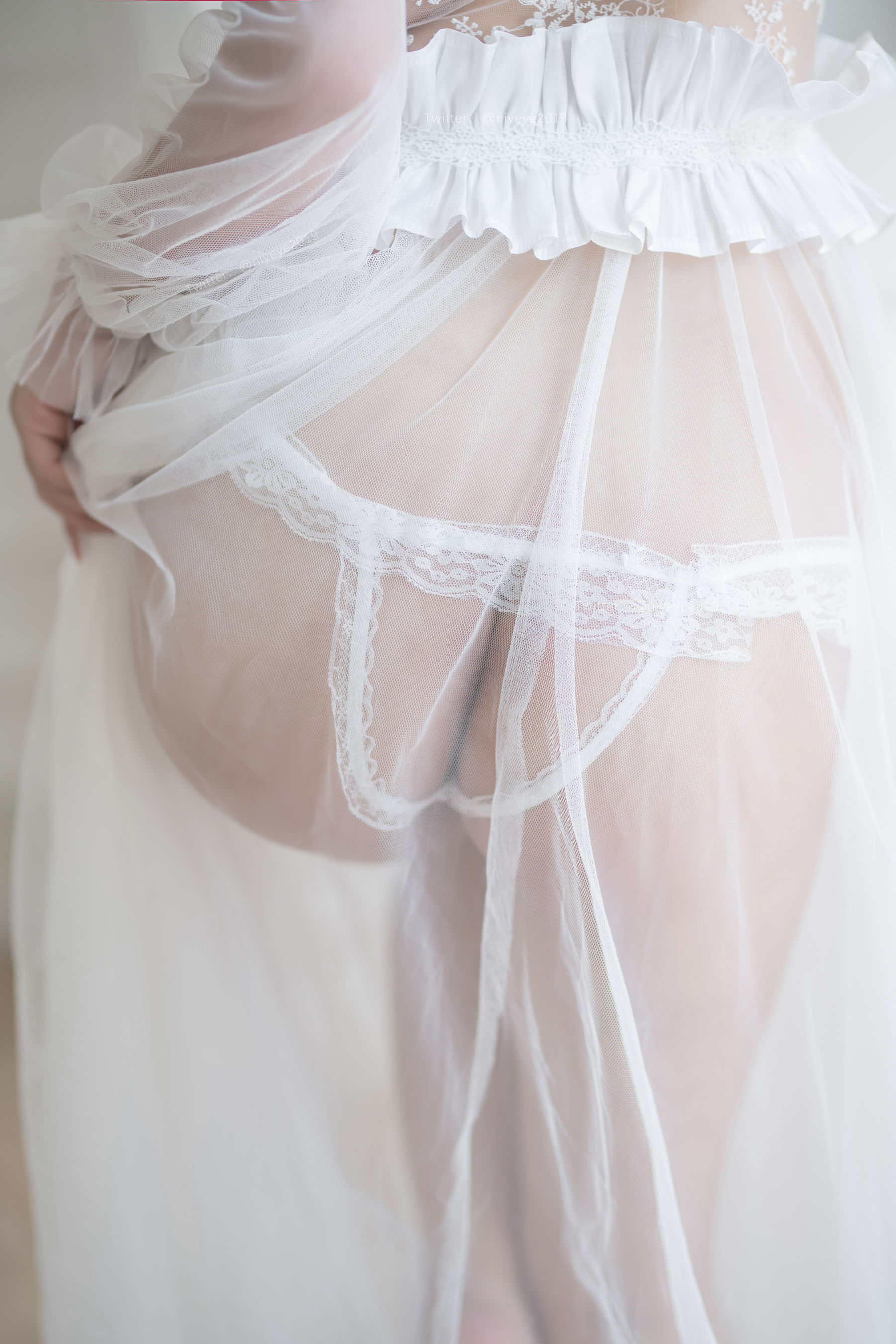 萌系小姐姐-白烨- – 珍珠花嫁 Cosplay-第14张