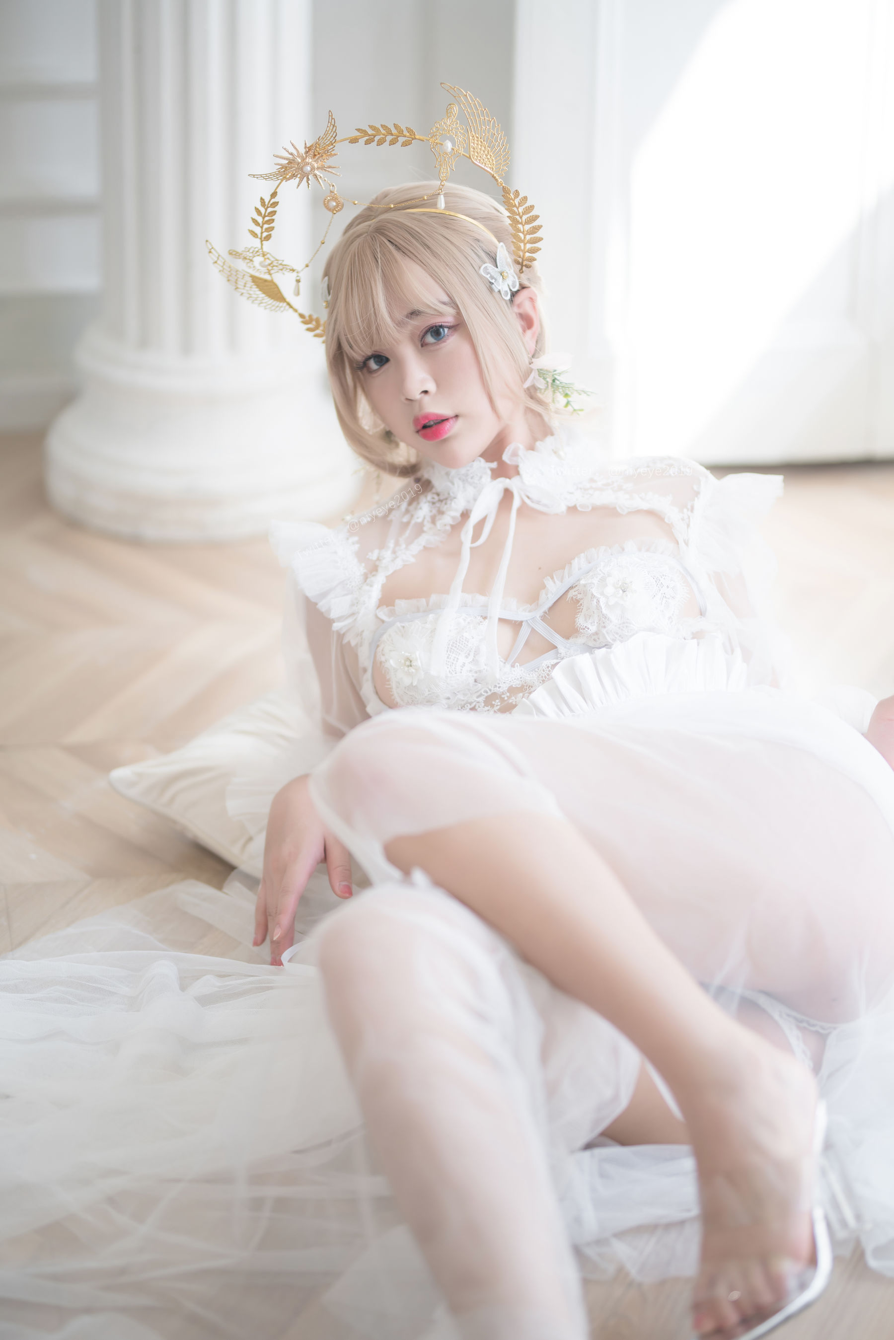 萌系小姐姐-白烨- – 珍珠花嫁 Cosplay-第54张
