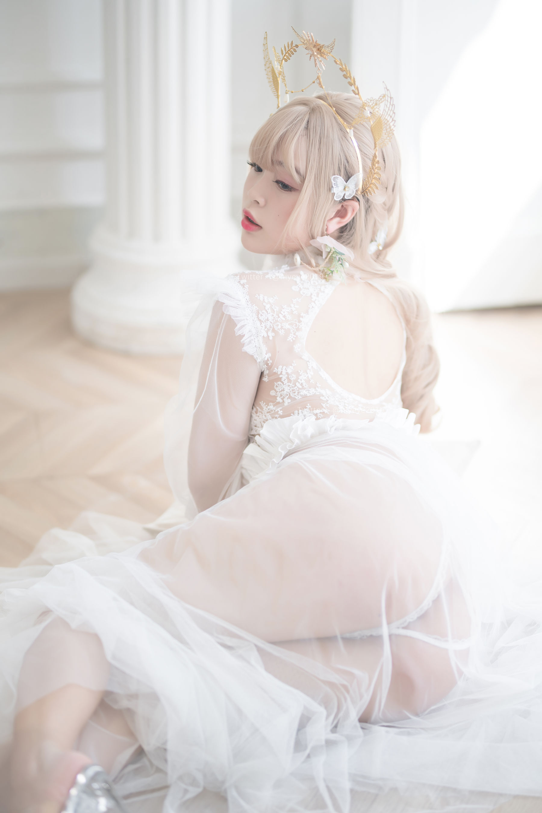 萌系小姐姐-白烨- – 珍珠花嫁 Cosplay-第52张