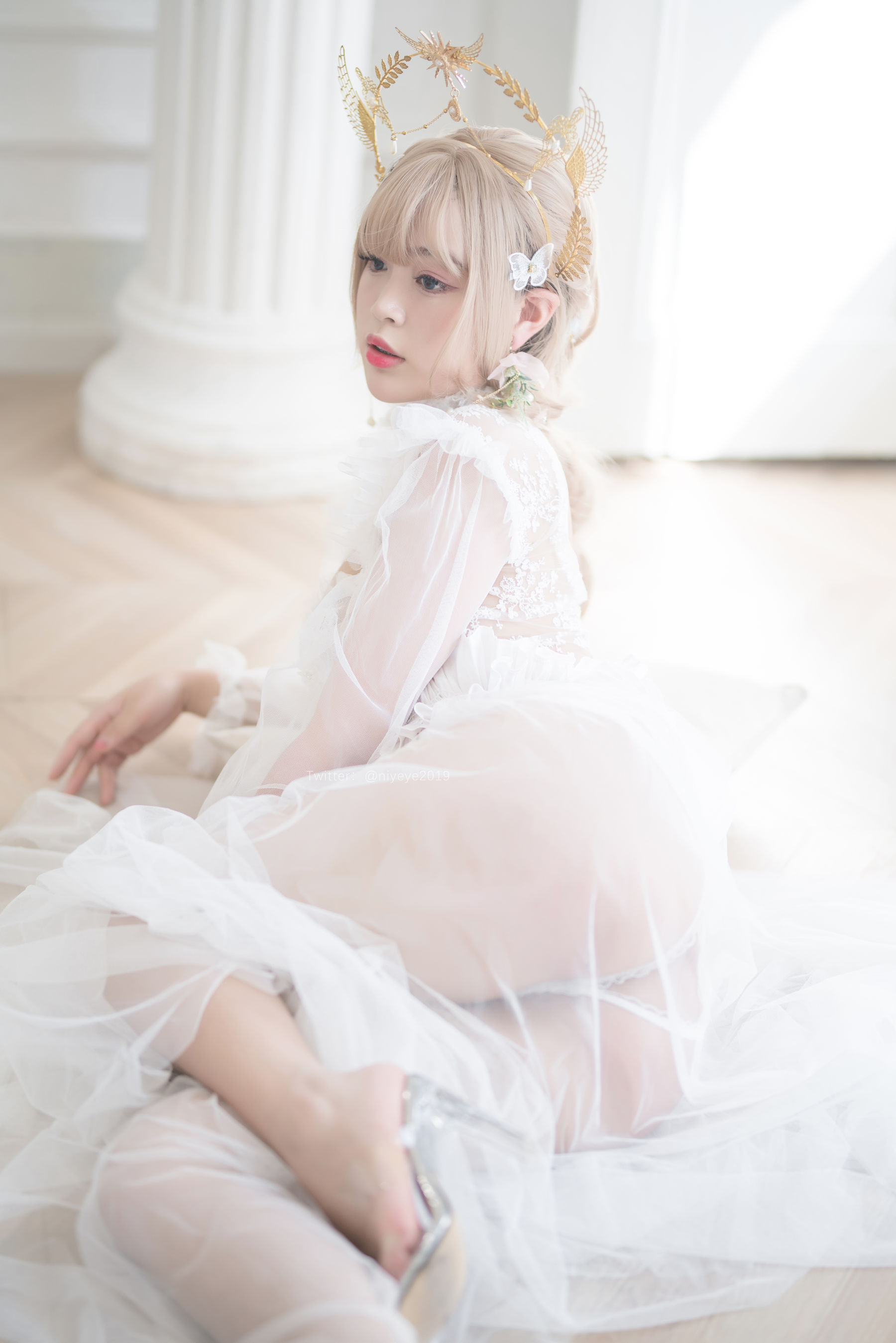 萌系小姐姐-白烨- – 珍珠花嫁 Cosplay-第51张