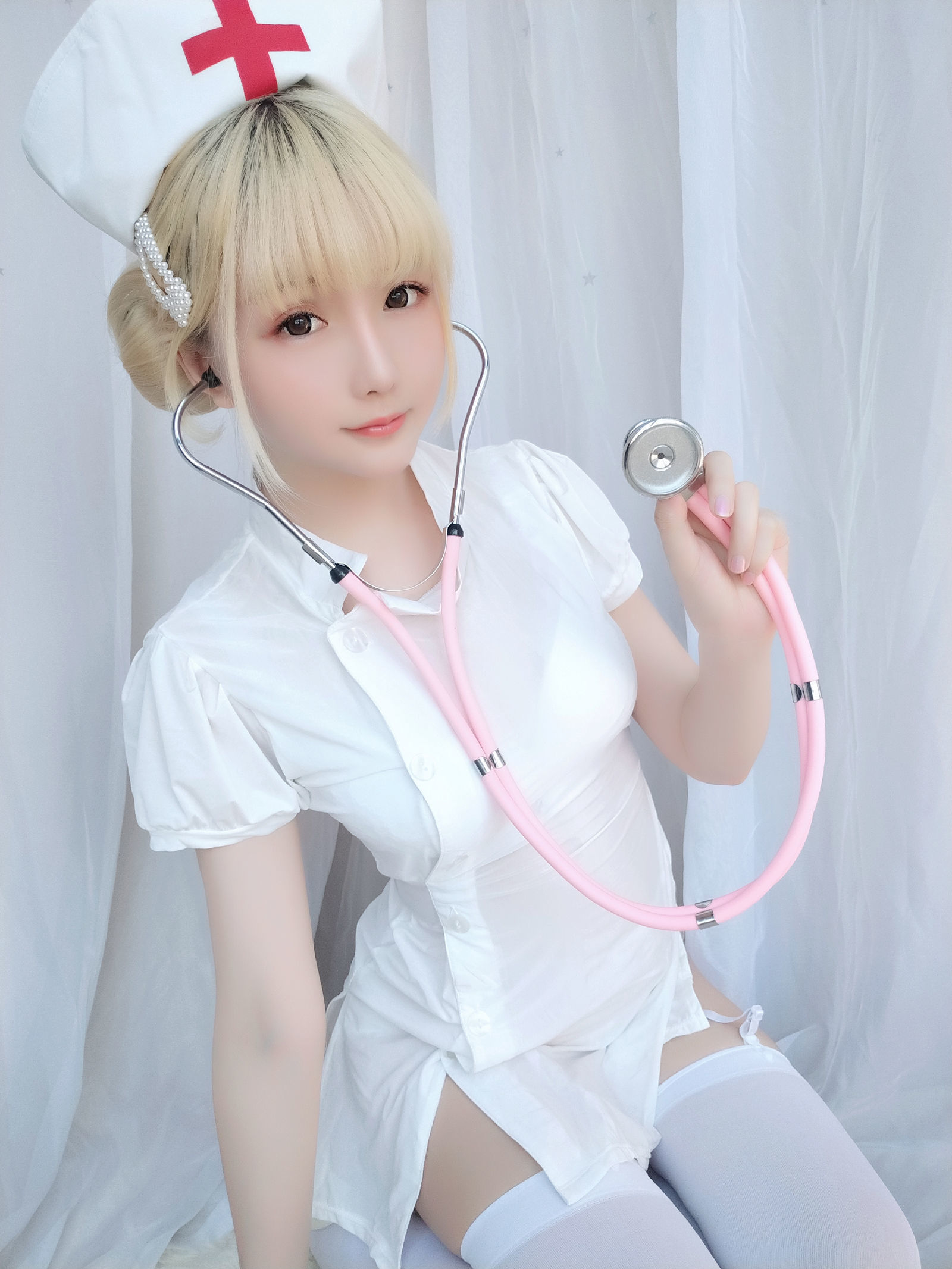 [萝莉COS] 星之迟迟 VOL.17 夜勤病栋 Cosplay-第2张