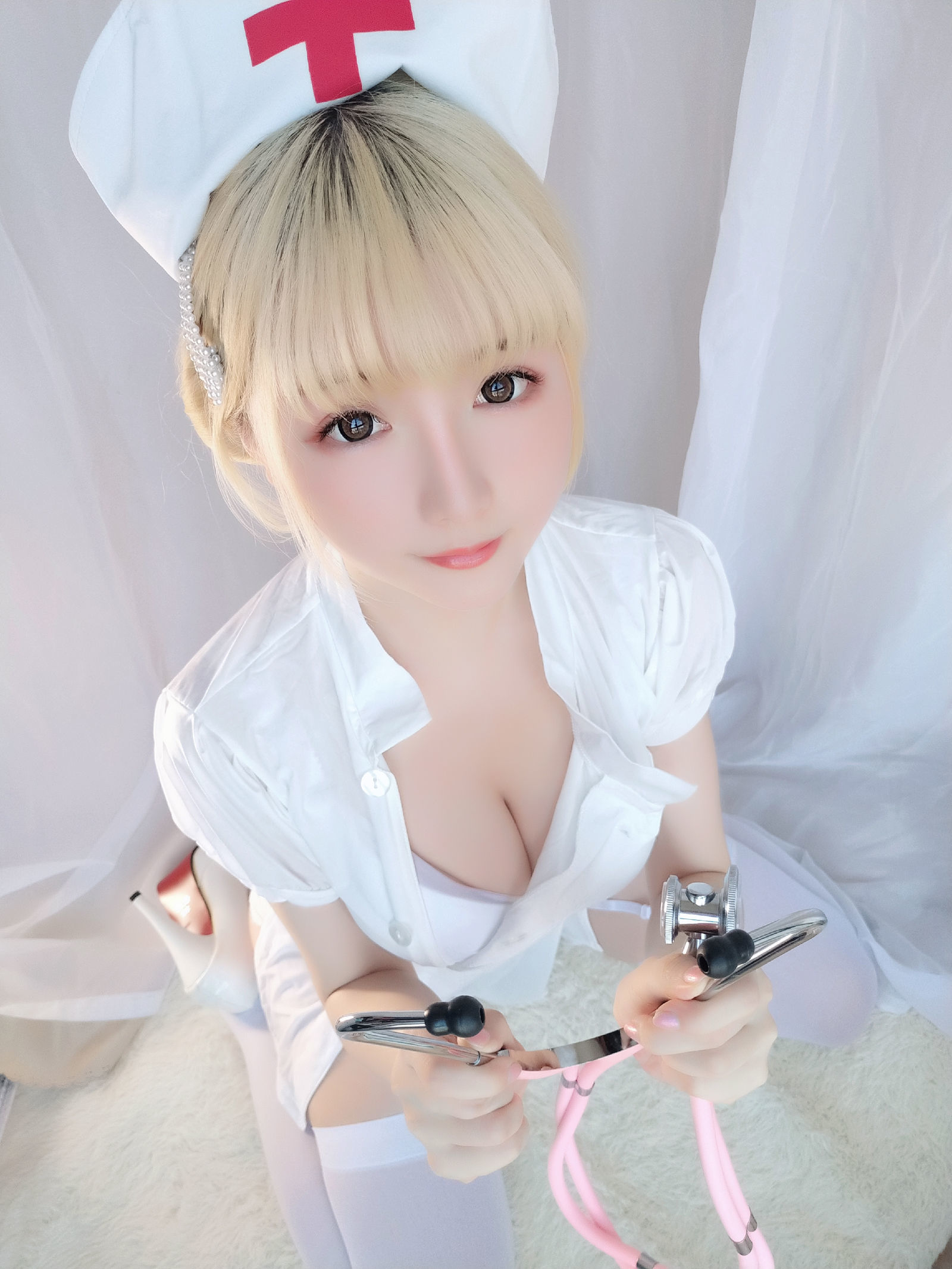 [萝莉COS] 星之迟迟 VOL.17 夜勤病栋 Cosplay-第1张