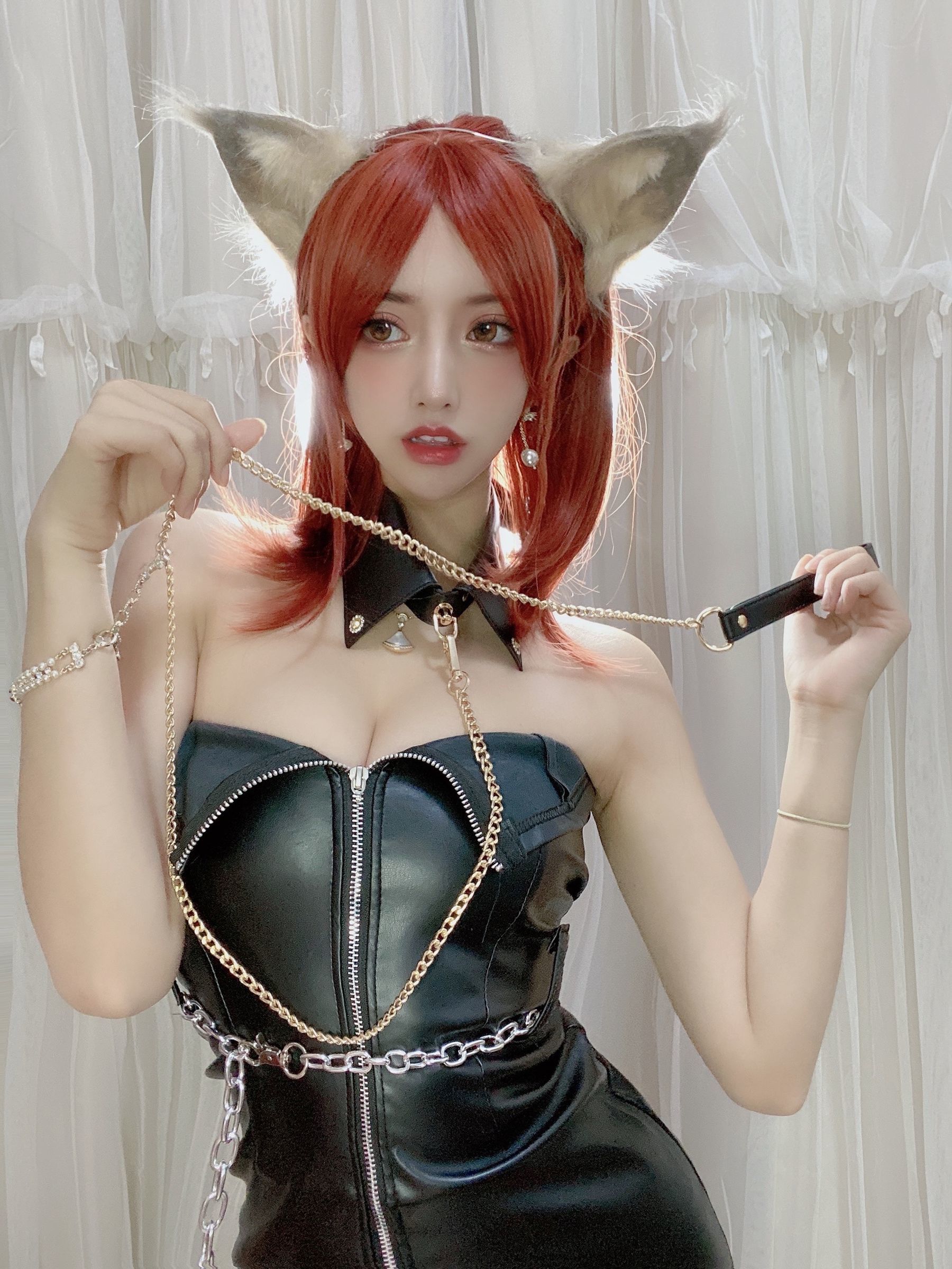 斗鱼米线线sama – 狐狸小姐 Cosplay-第32张