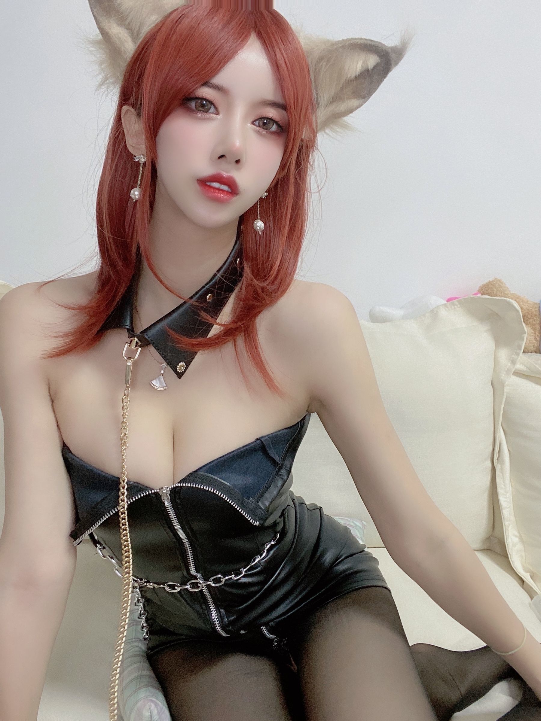 斗鱼米线线sama – 狐狸小姐 Cosplay-第10张