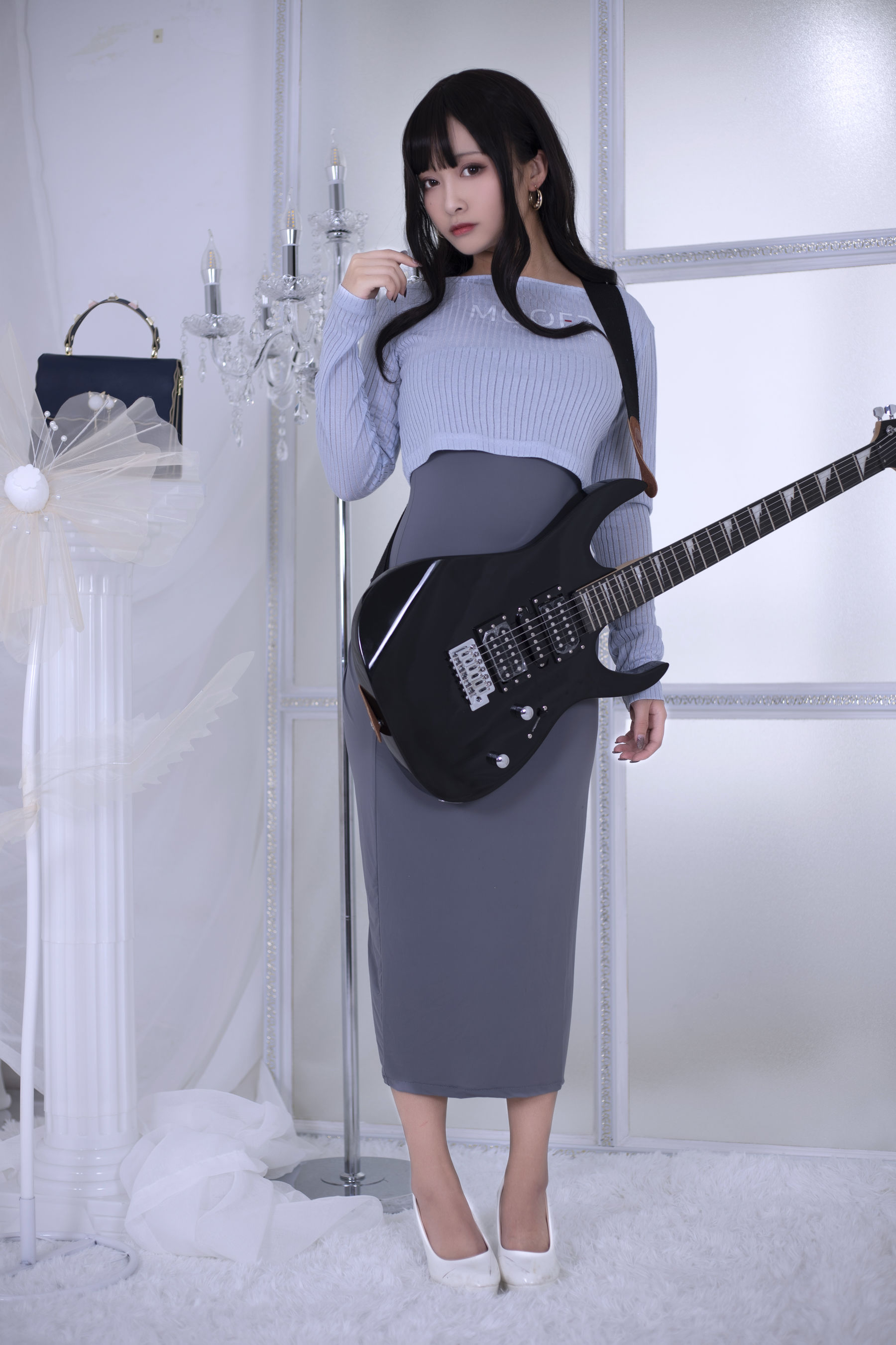 动漫博主洛璃LoLiSAMA – 吉他妹妹 Cosplay-第23张
