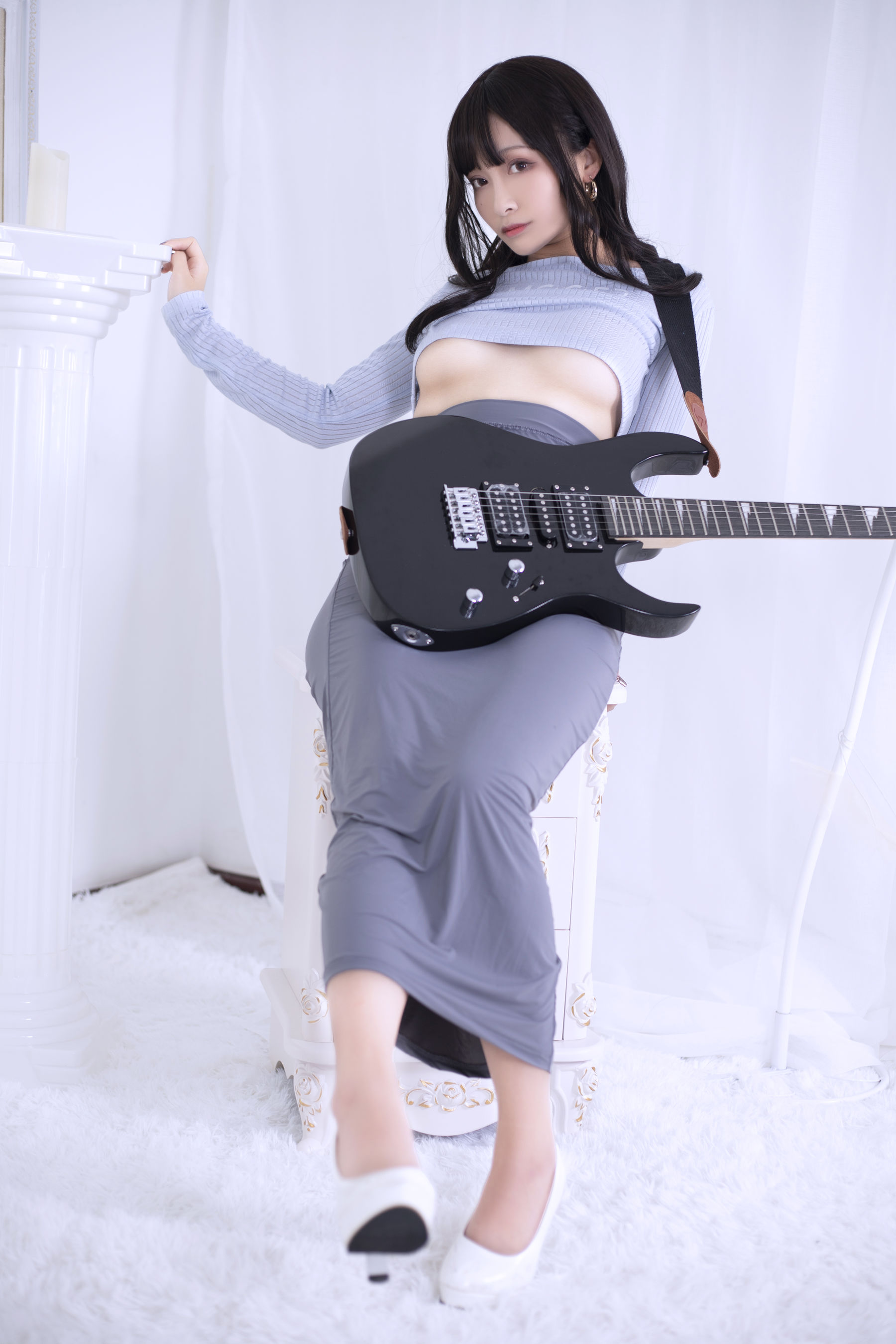 动漫博主洛璃LoLiSAMA – 吉他妹妹 Cosplay-第41张