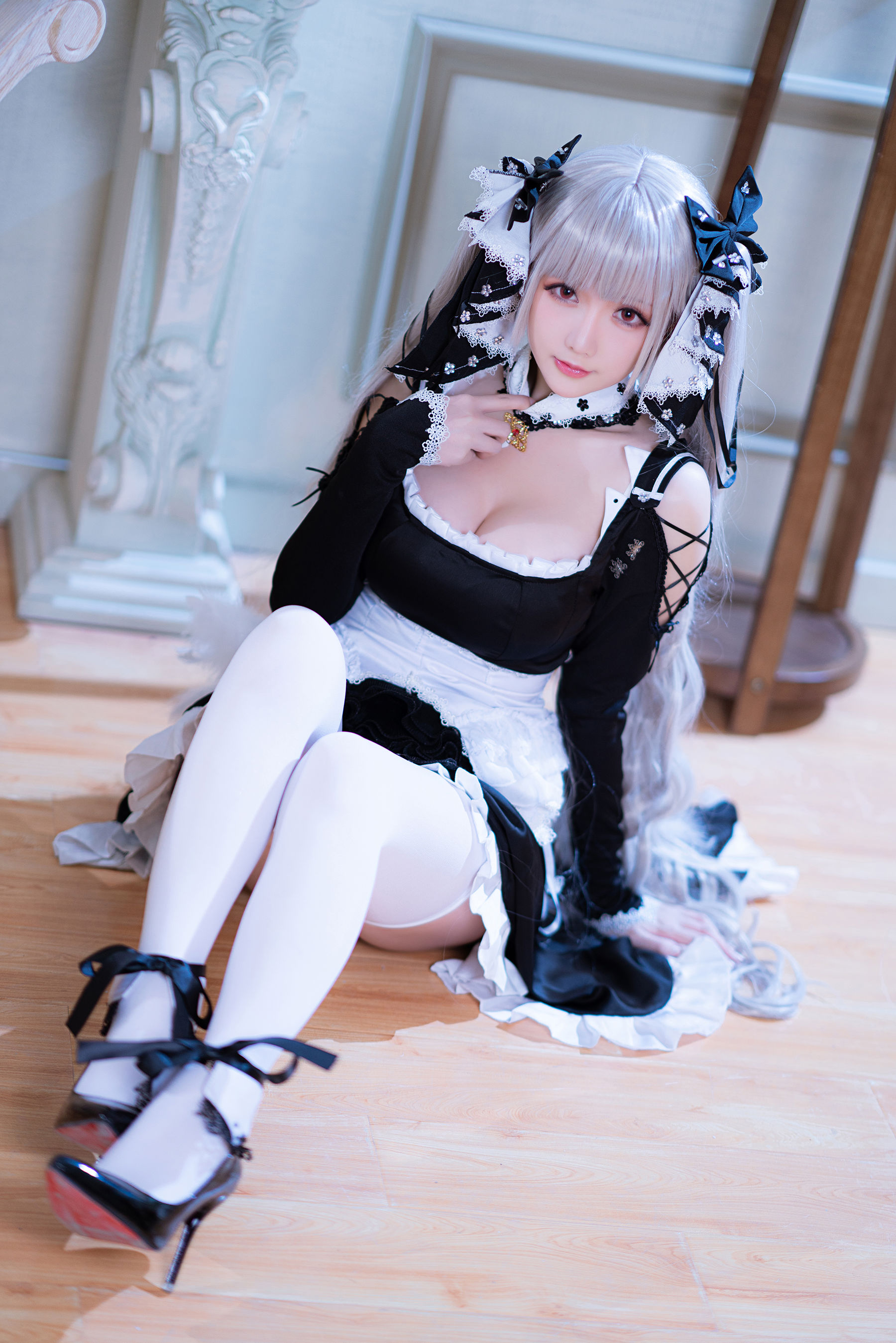 Coser小姐姐星之迟迟 – R-Maid《可畏》 Cosplay-第11张
