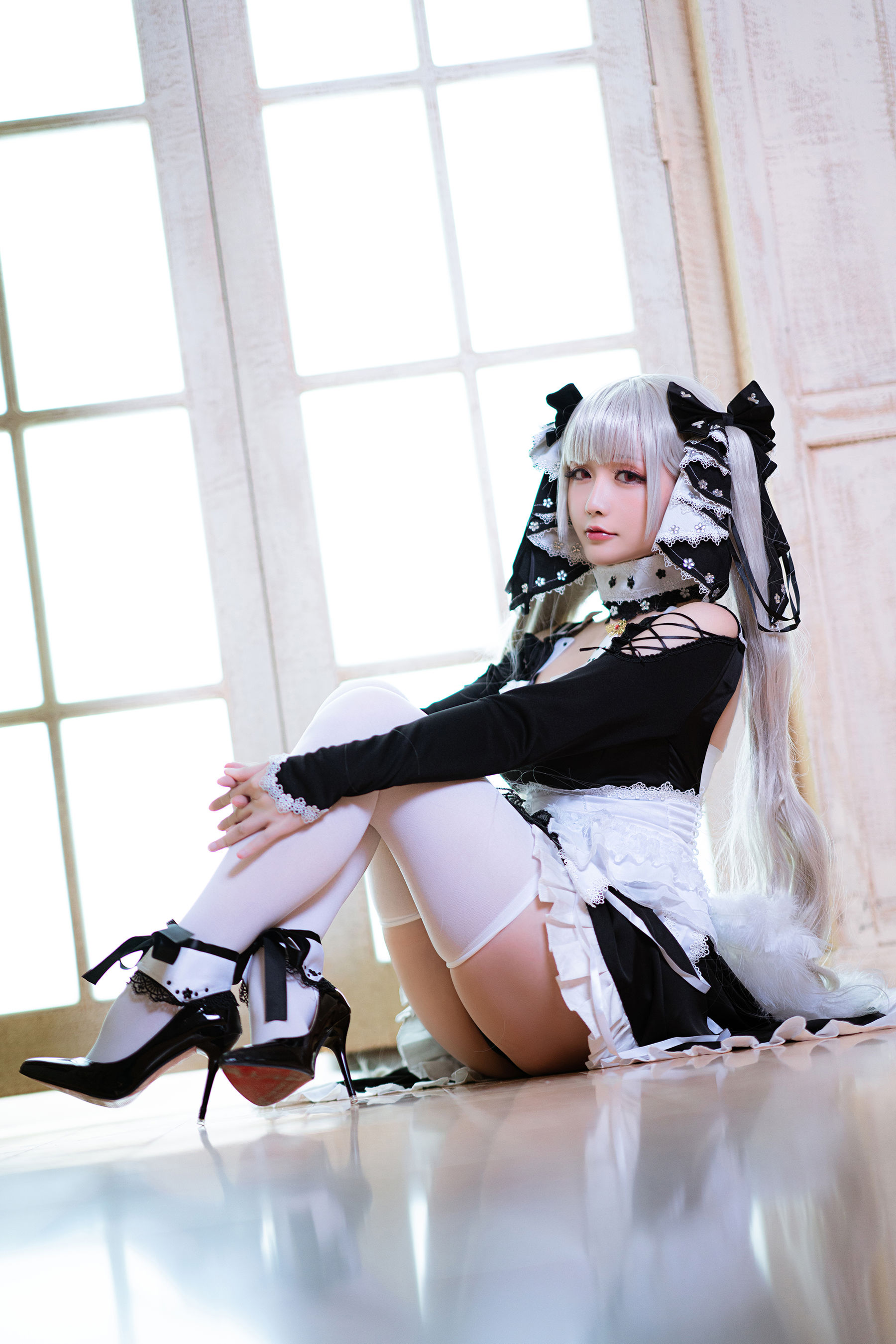 Coser小姐姐星之迟迟 – R-Maid《可畏》 Cosplay-第6张