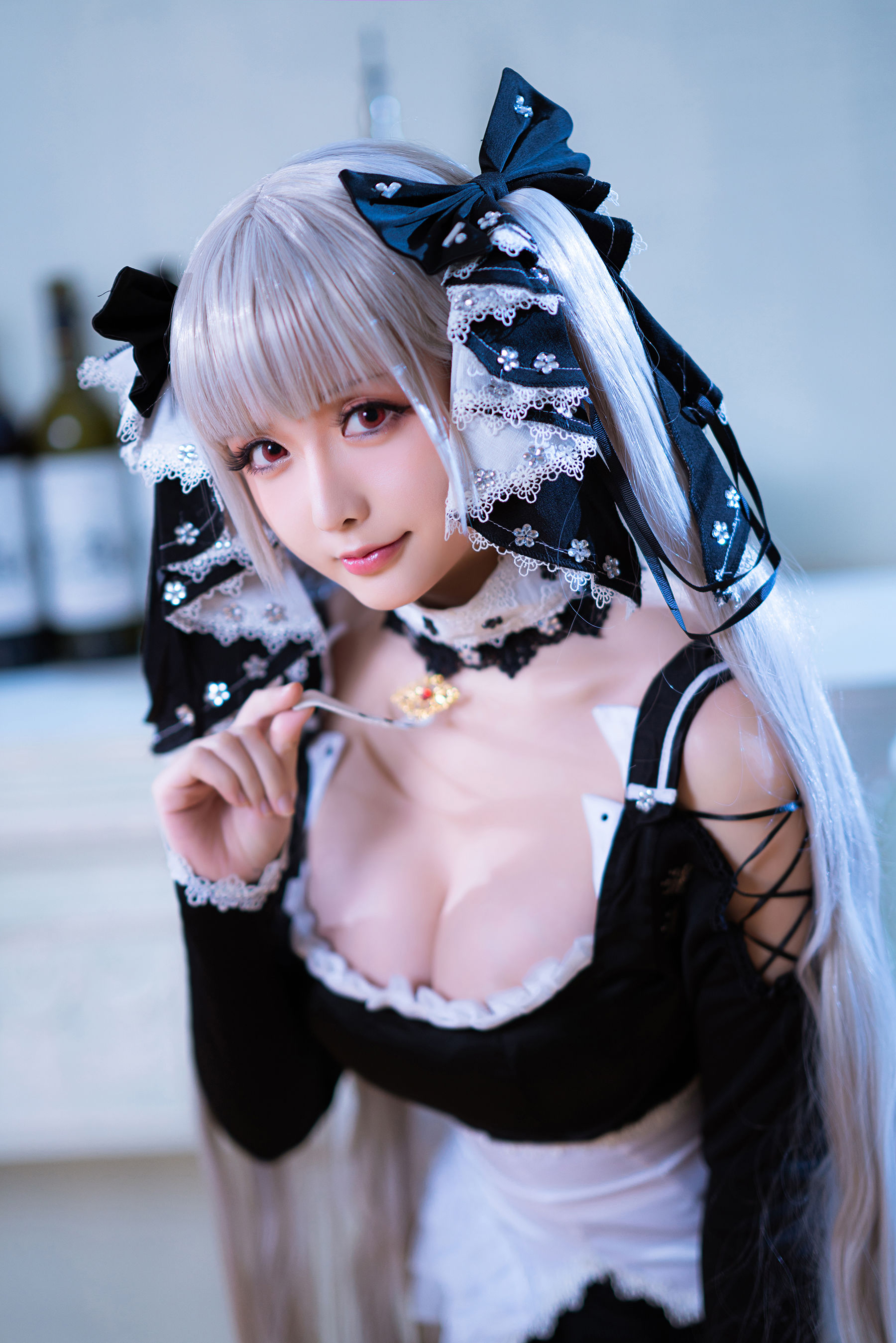 Coser小姐姐星之迟迟 – R-Maid《可畏》 Cosplay-第1张