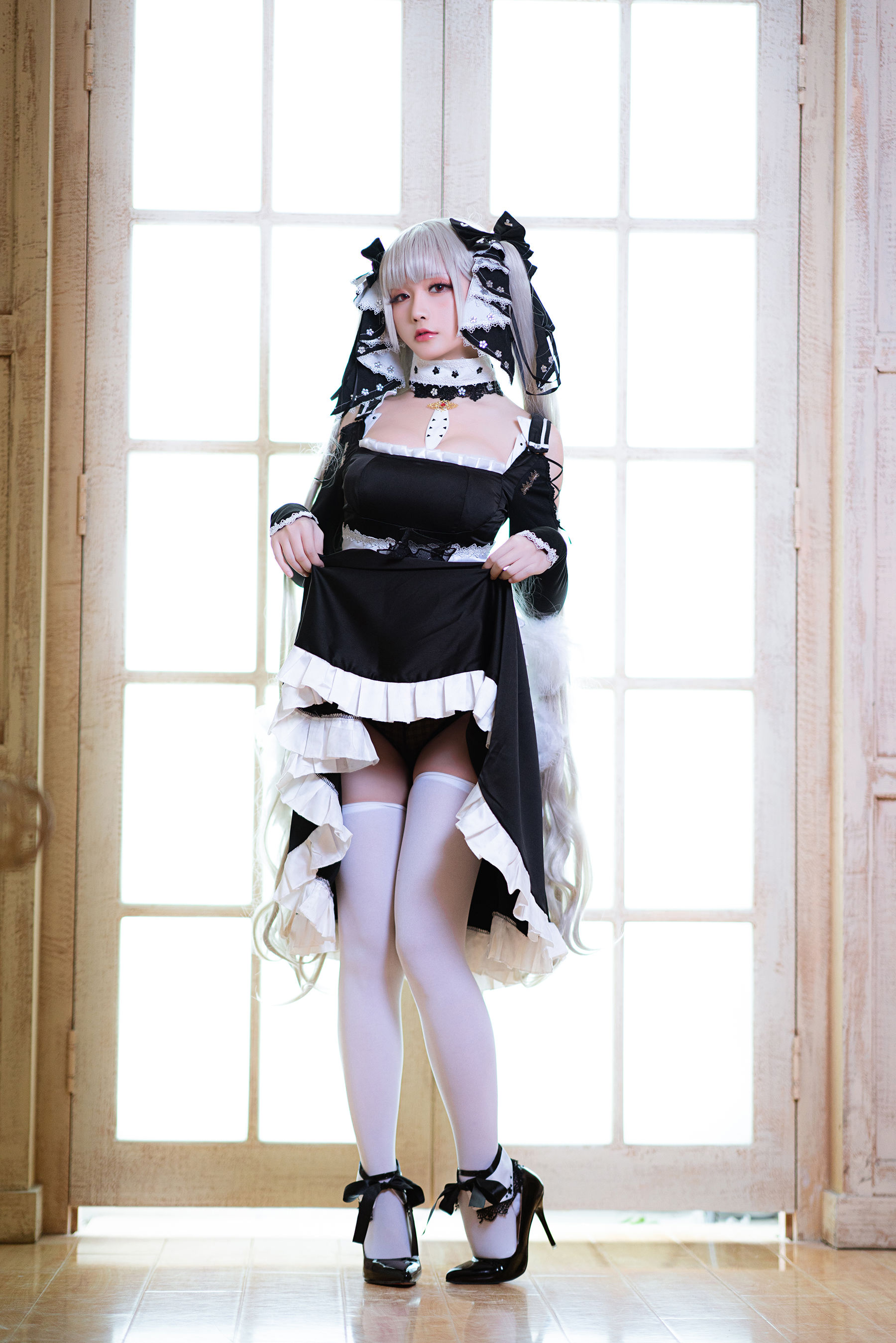 Coser小姐姐星之迟迟 – R-Maid《可畏》 Cosplay-第2张