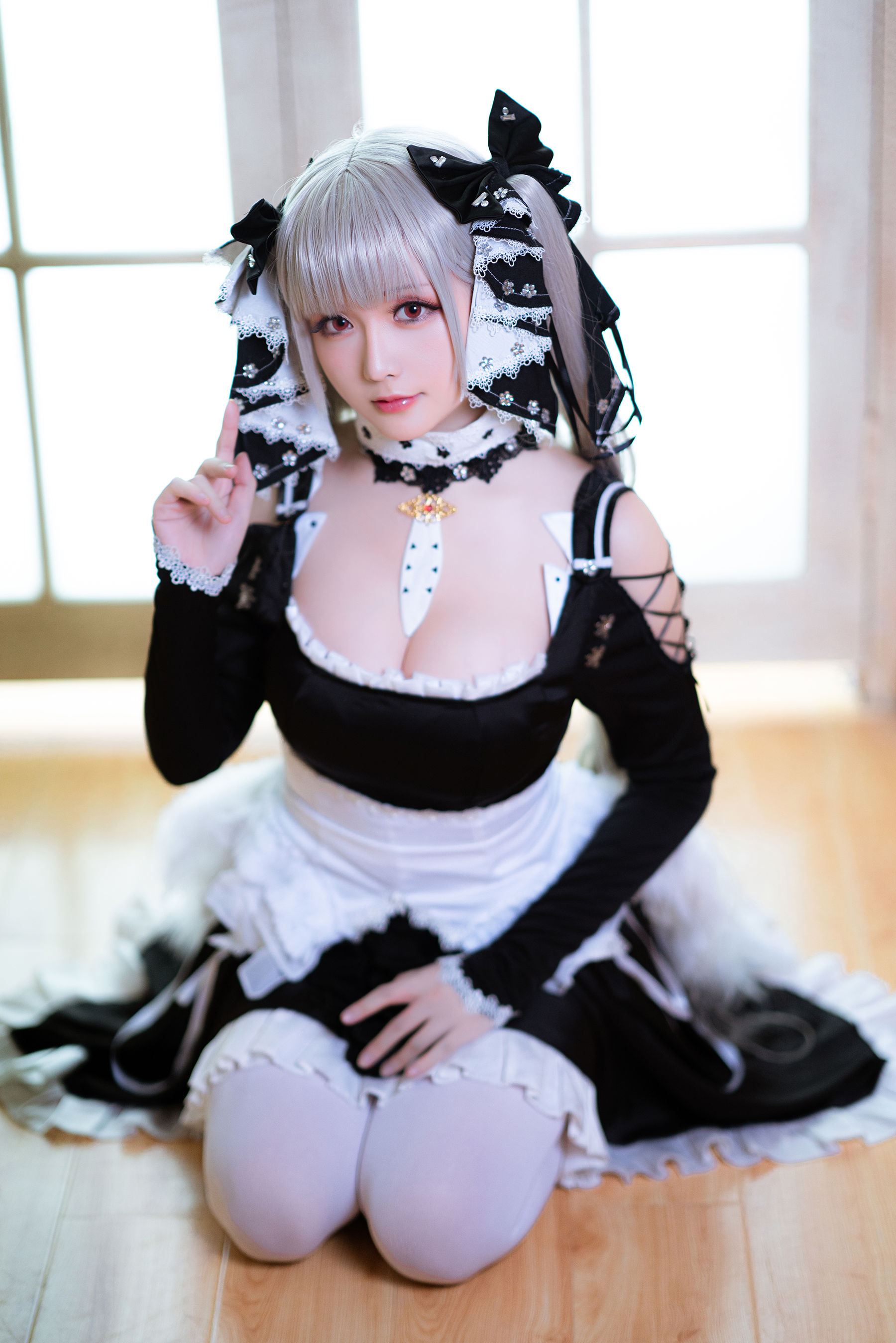 Coser小姐姐星之迟迟 – R-Maid《可畏》 Cosplay-第7张