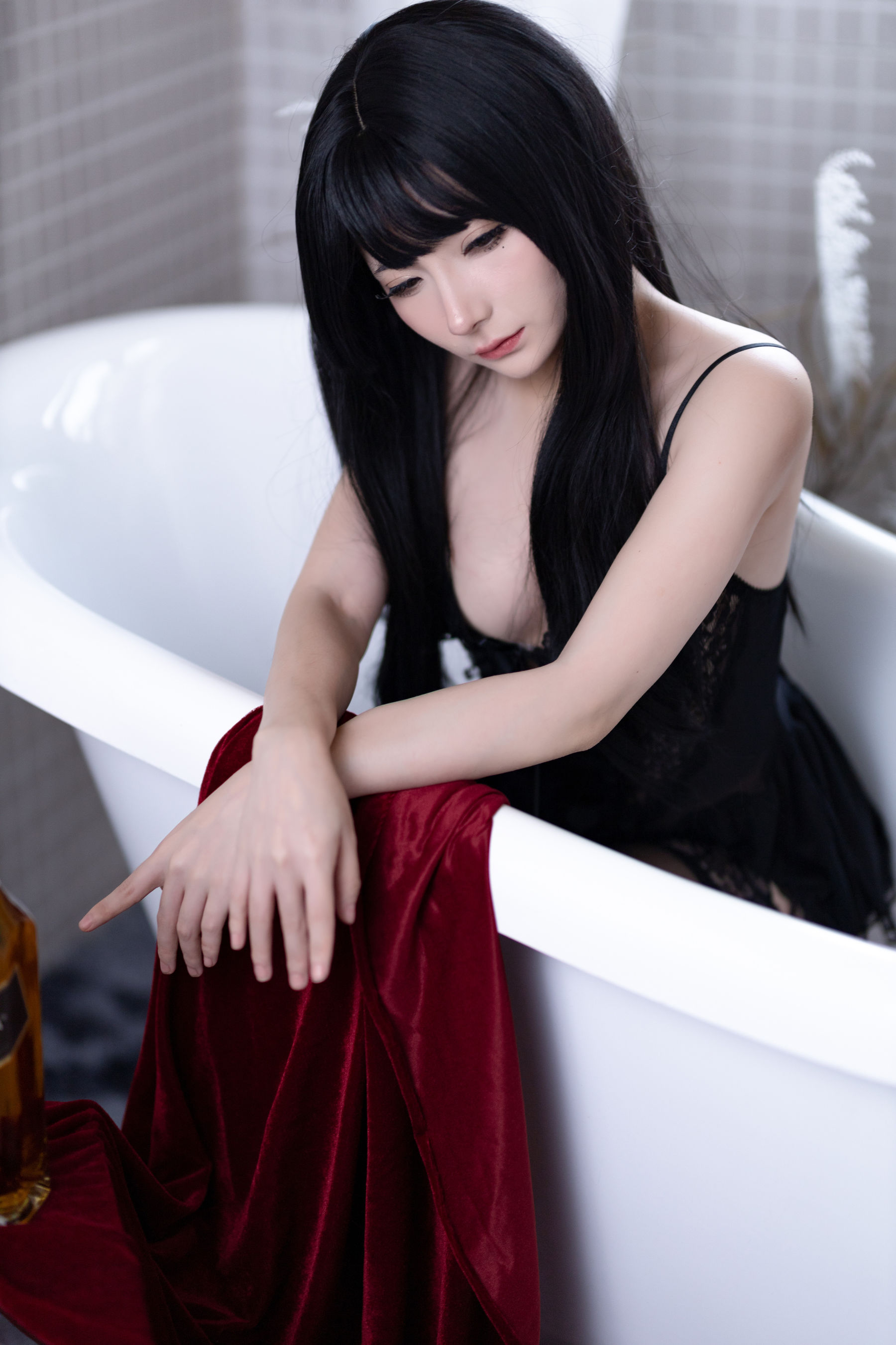 是三不是世w – 黑玫瑰 Cosplay-第5张