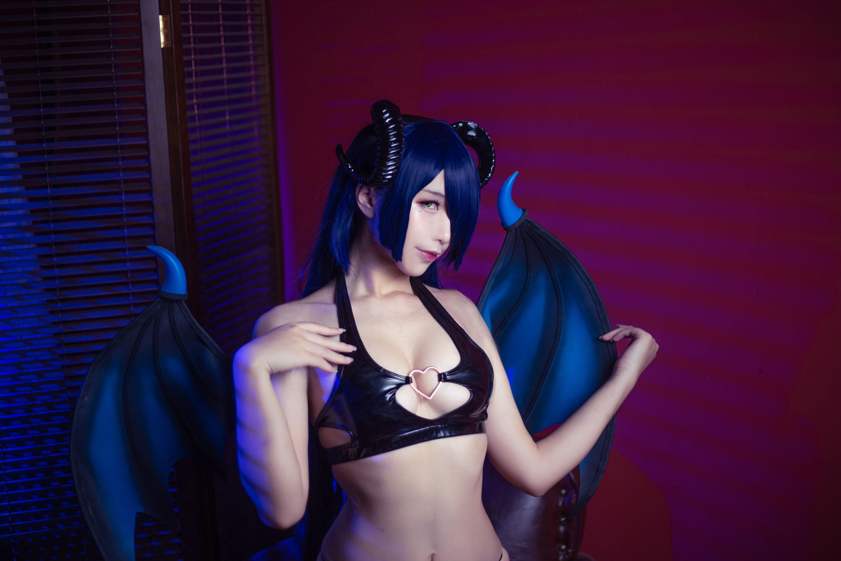 动漫博主九曲Jean – 魅魔1 Cosplay-第8张