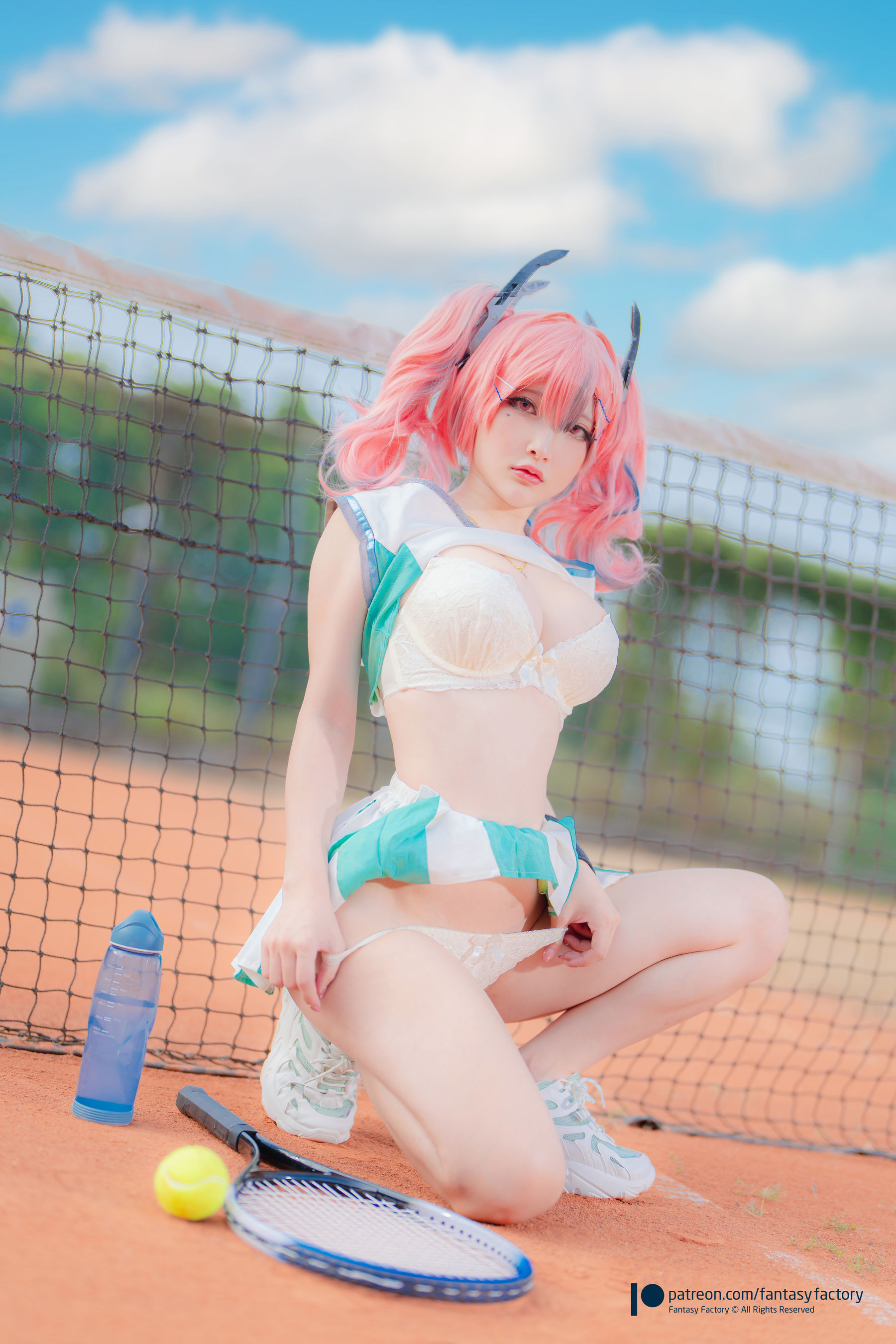 [Fantasy Factory] 小丁Cosplay – 2022.04 兔女郎 Cosplay-第12张
