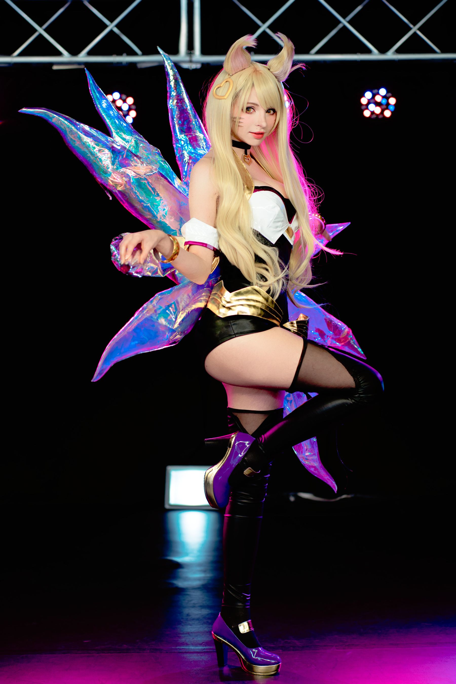 Peach milky – Peachmilky KDA Ahri Cosplay-第14张