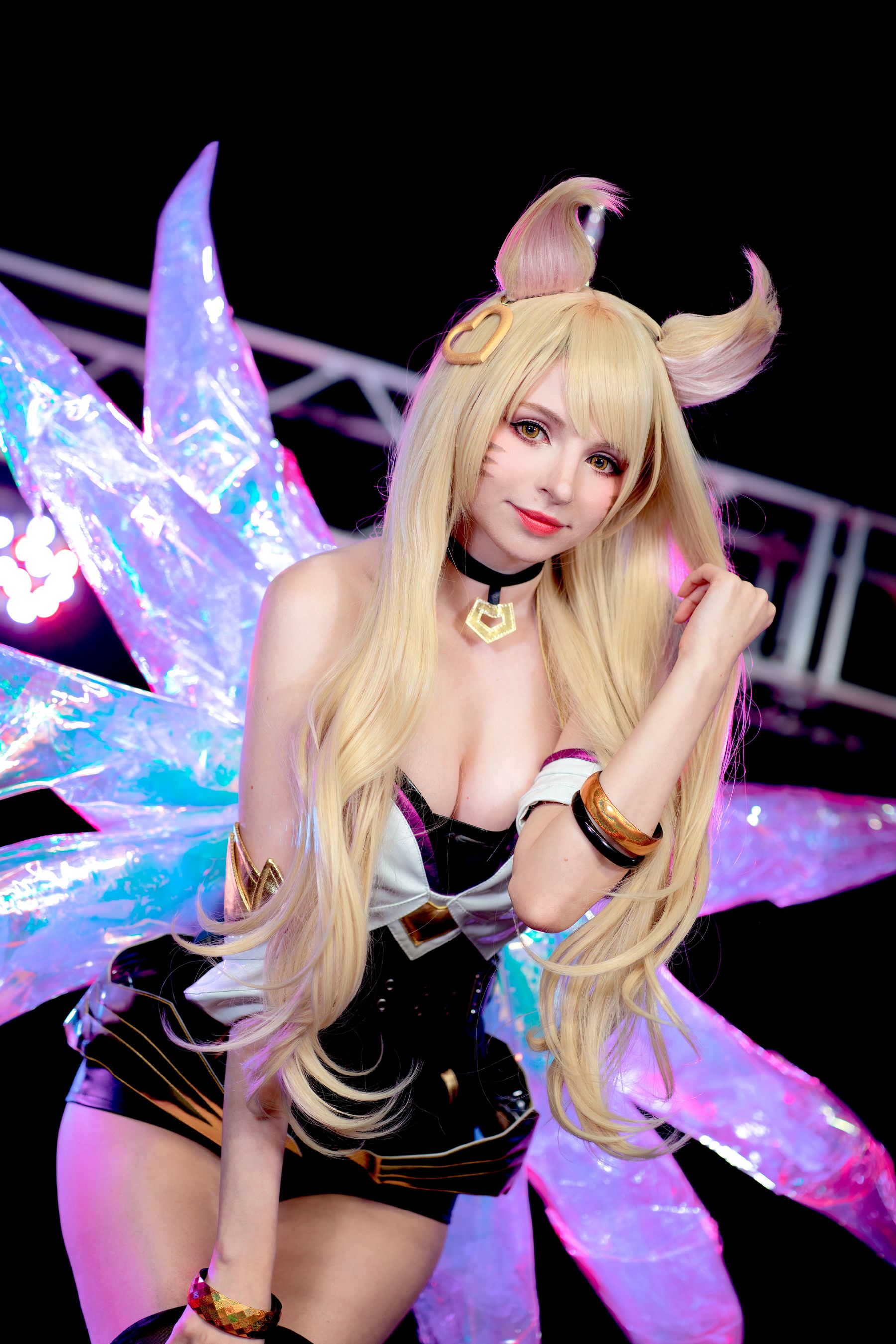 Peach milky – Peachmilky KDA Ahri Cosplay-第18张