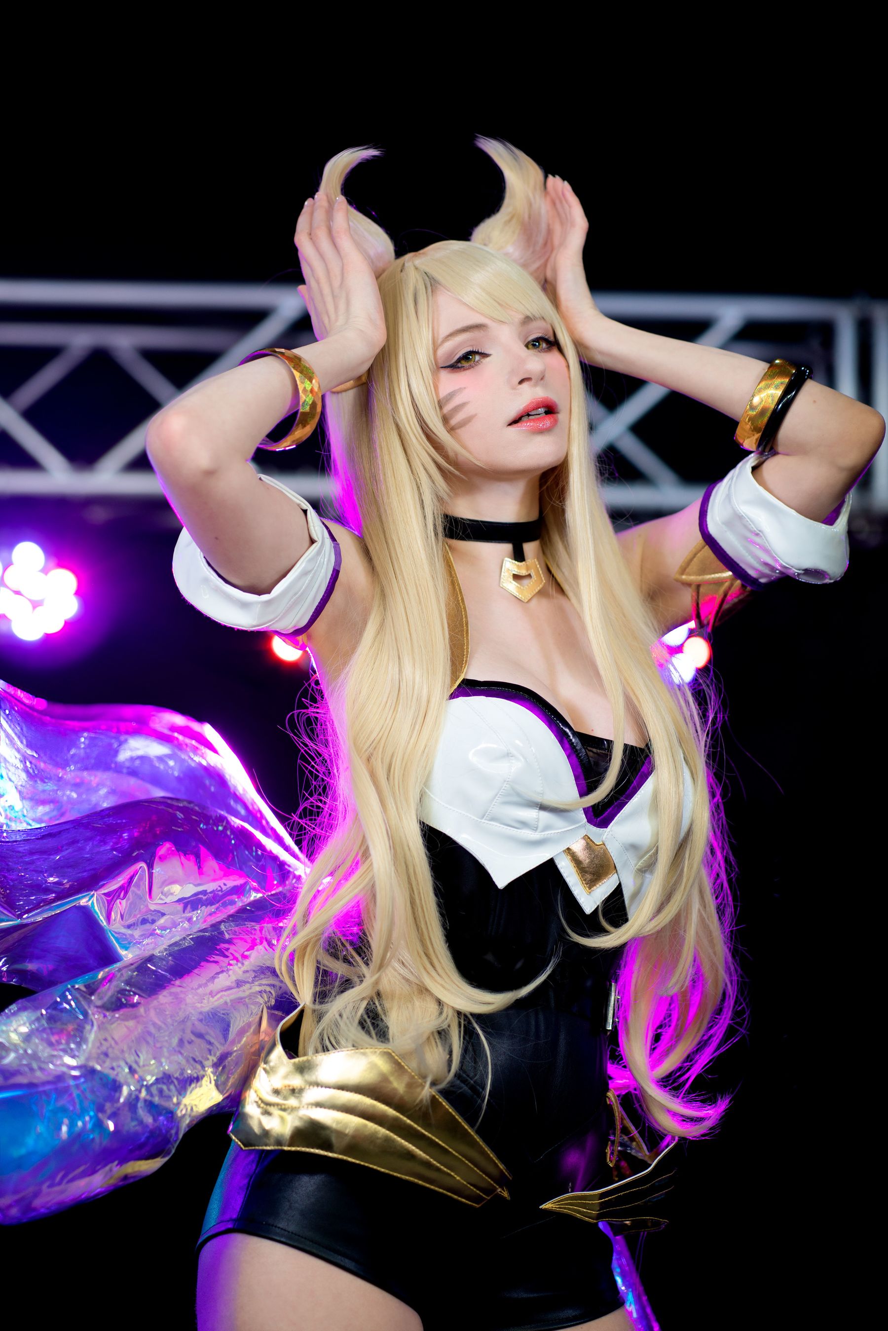 Peach milky – Peachmilky KDA Ahri Cosplay-第132张