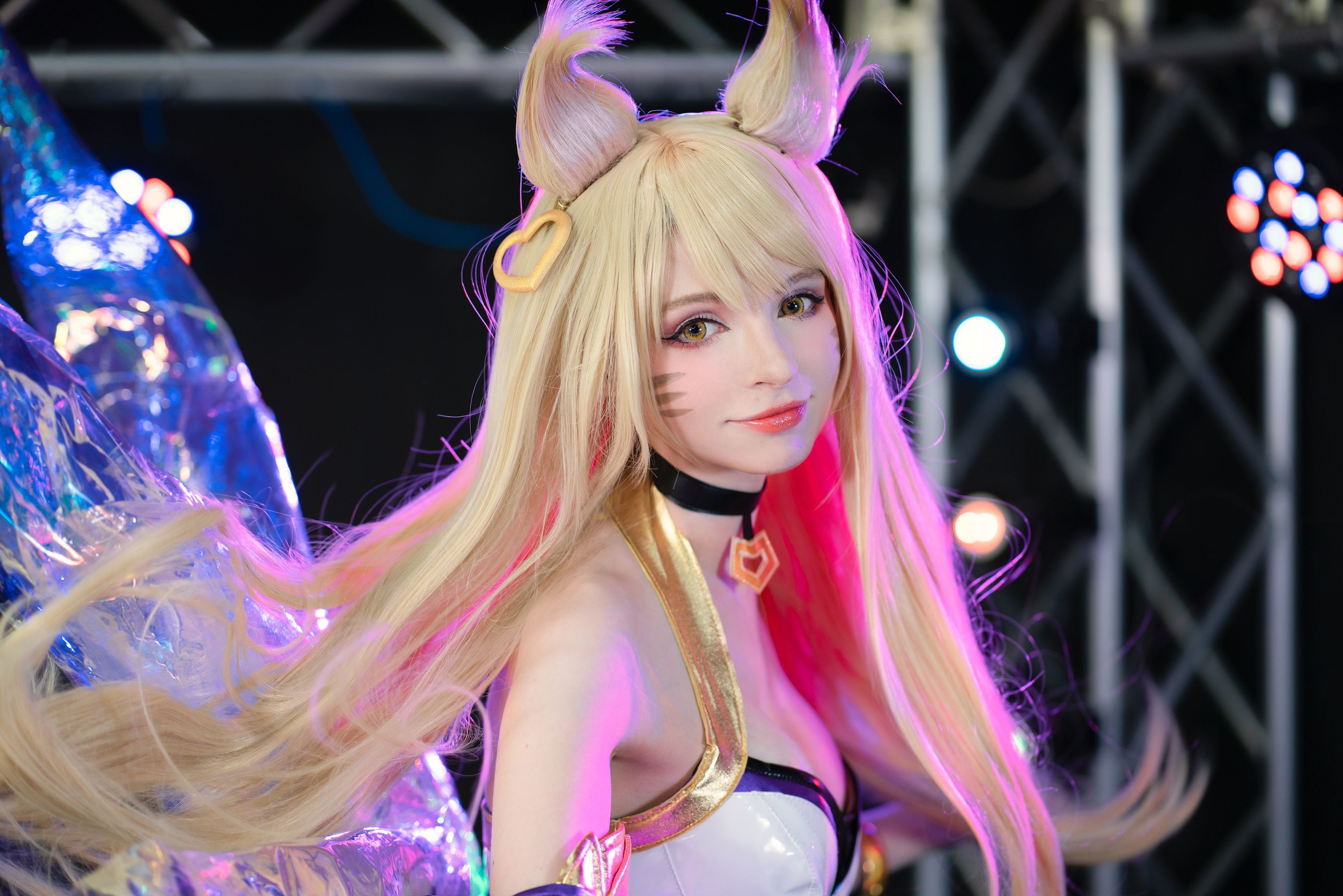 Peach milky – Peachmilky KDA Ahri Cosplay-第3张