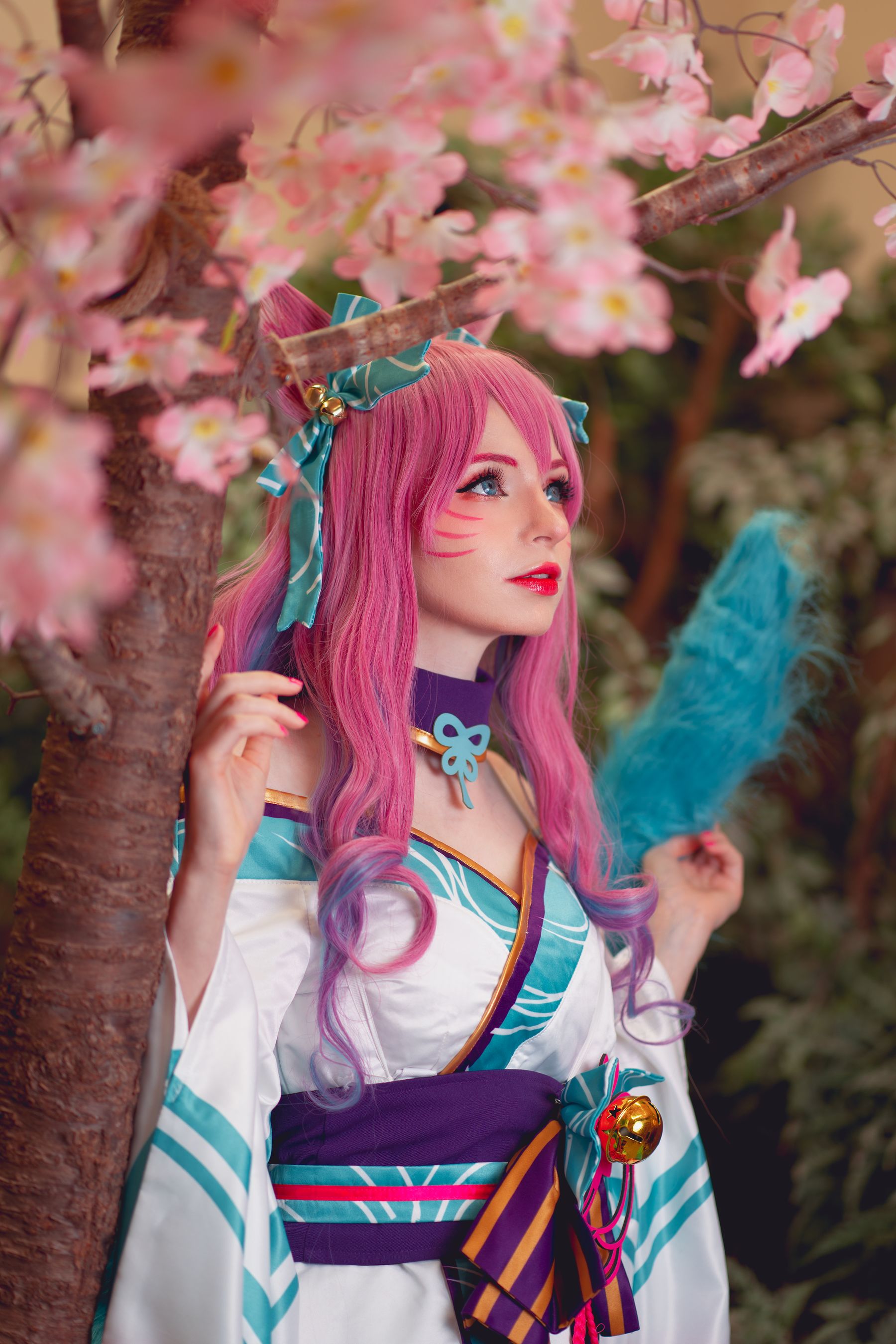 Peach milky – Peachmilky KDA Ahri Cosplay-第103张