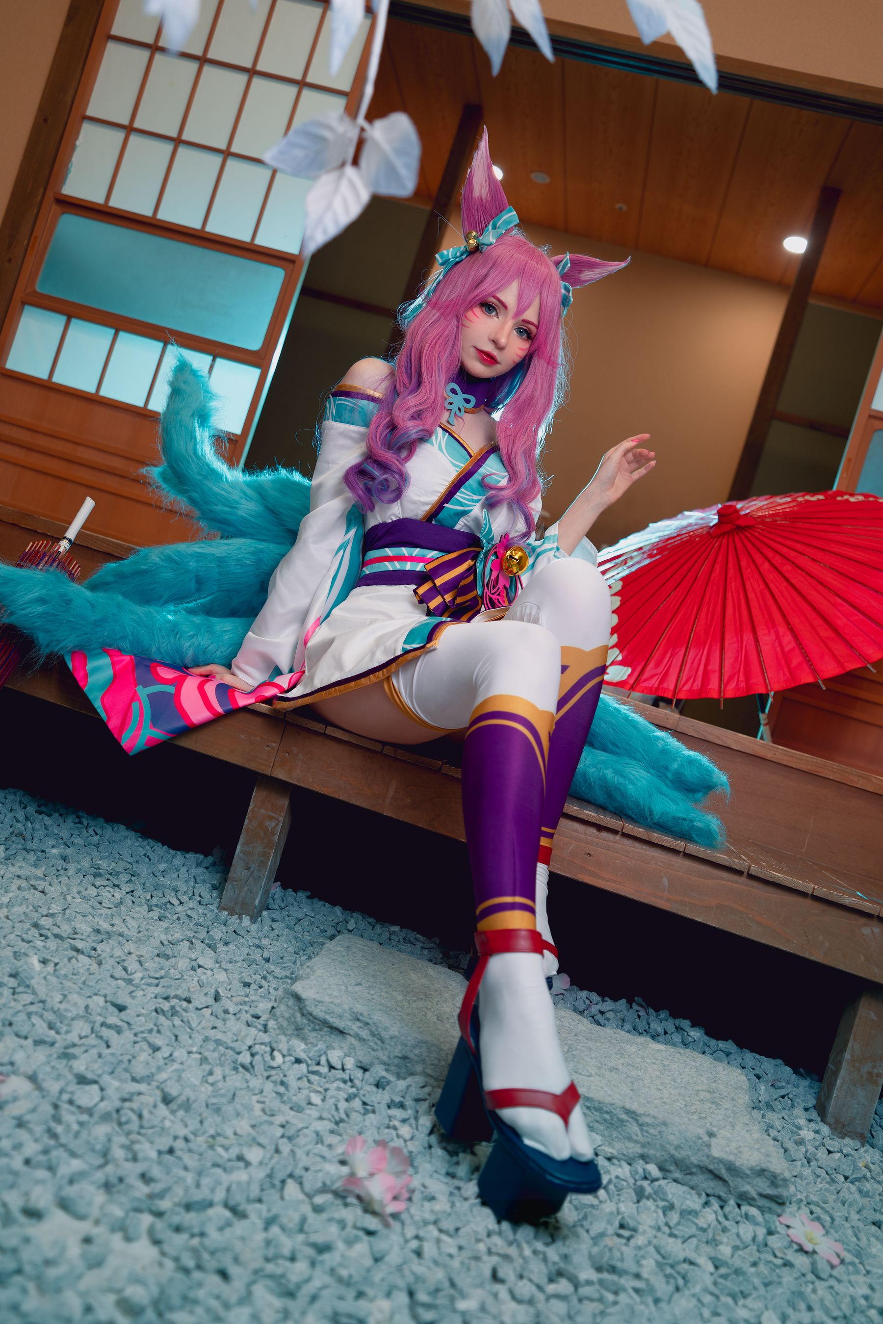 Peach milky – Peachmilky KDA Ahri Cosplay-第75张