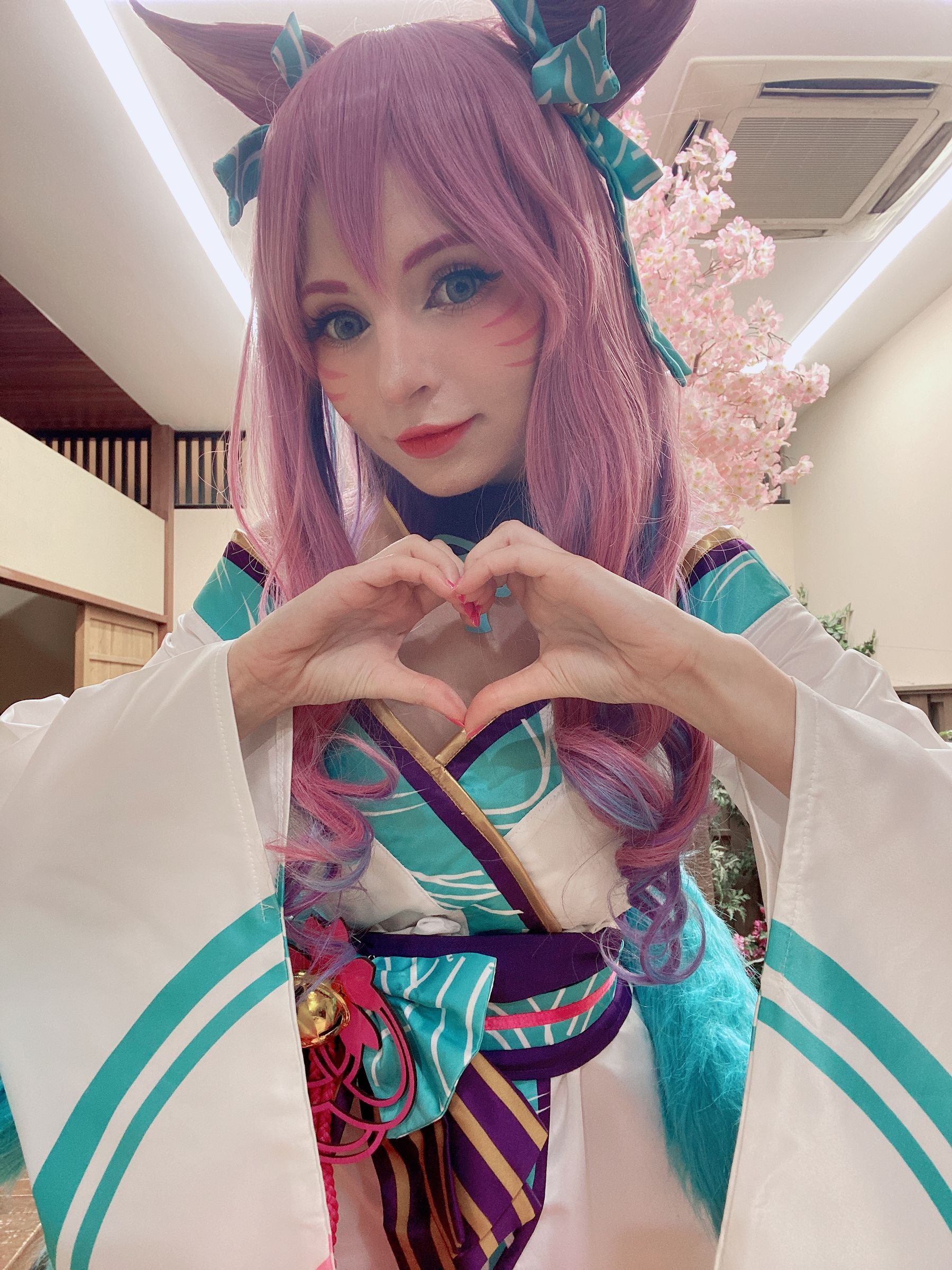 Peach milky – Peachmilky KDA Ahri Cosplay-第86张