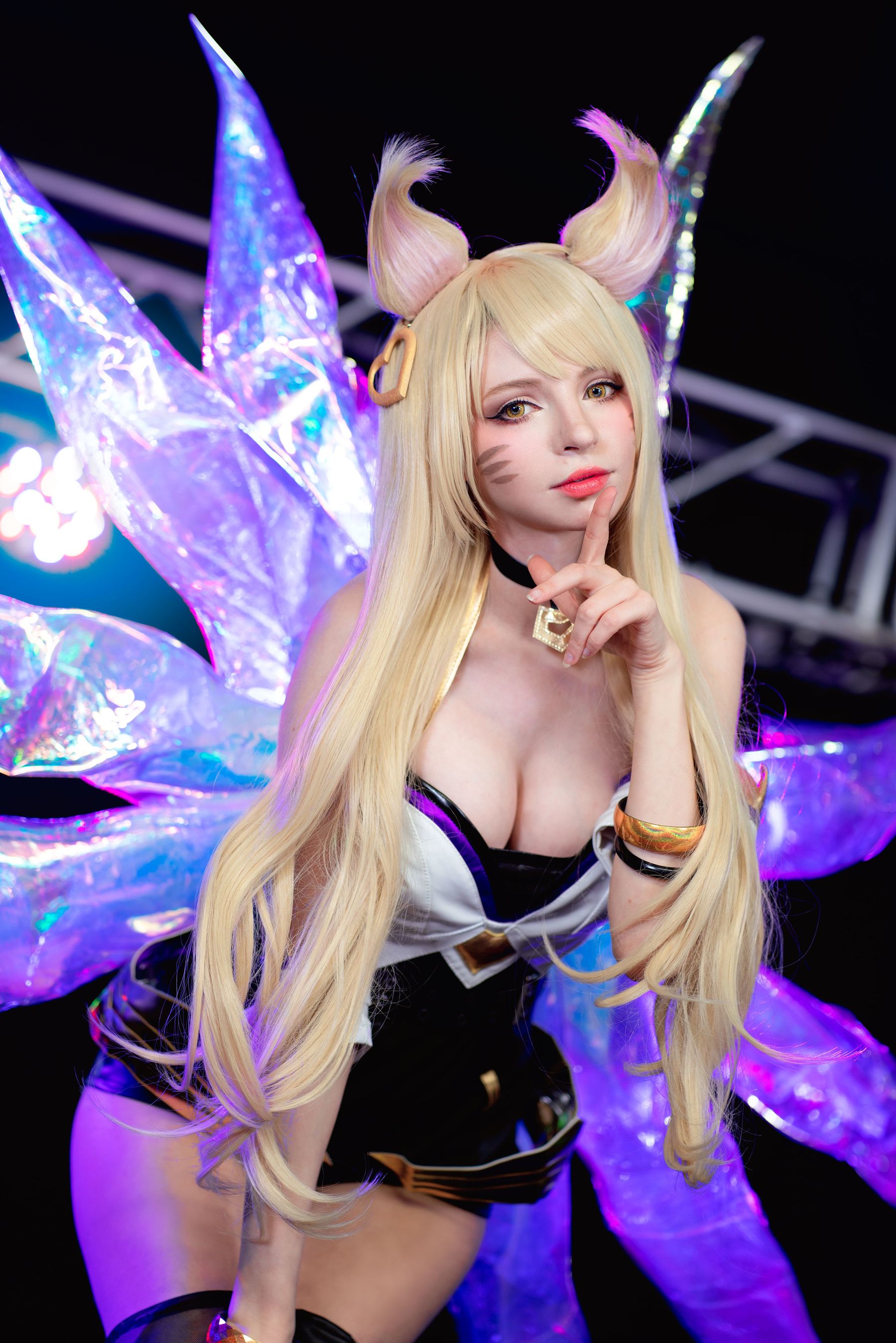 Peach milky – Peachmilky KDA Ahri Cosplay-第1张