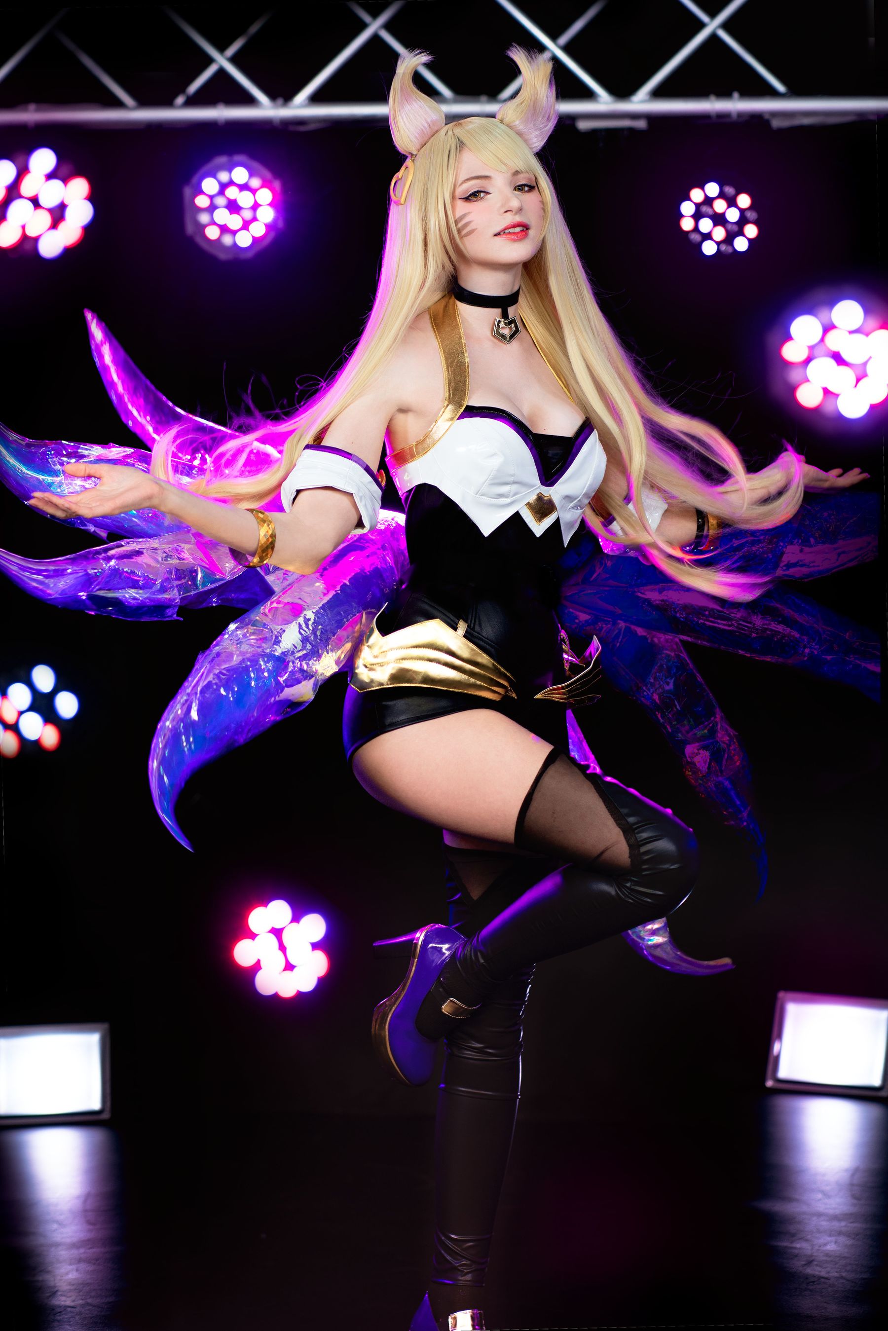 Peach milky – Peachmilky KDA Ahri Cosplay-第130张