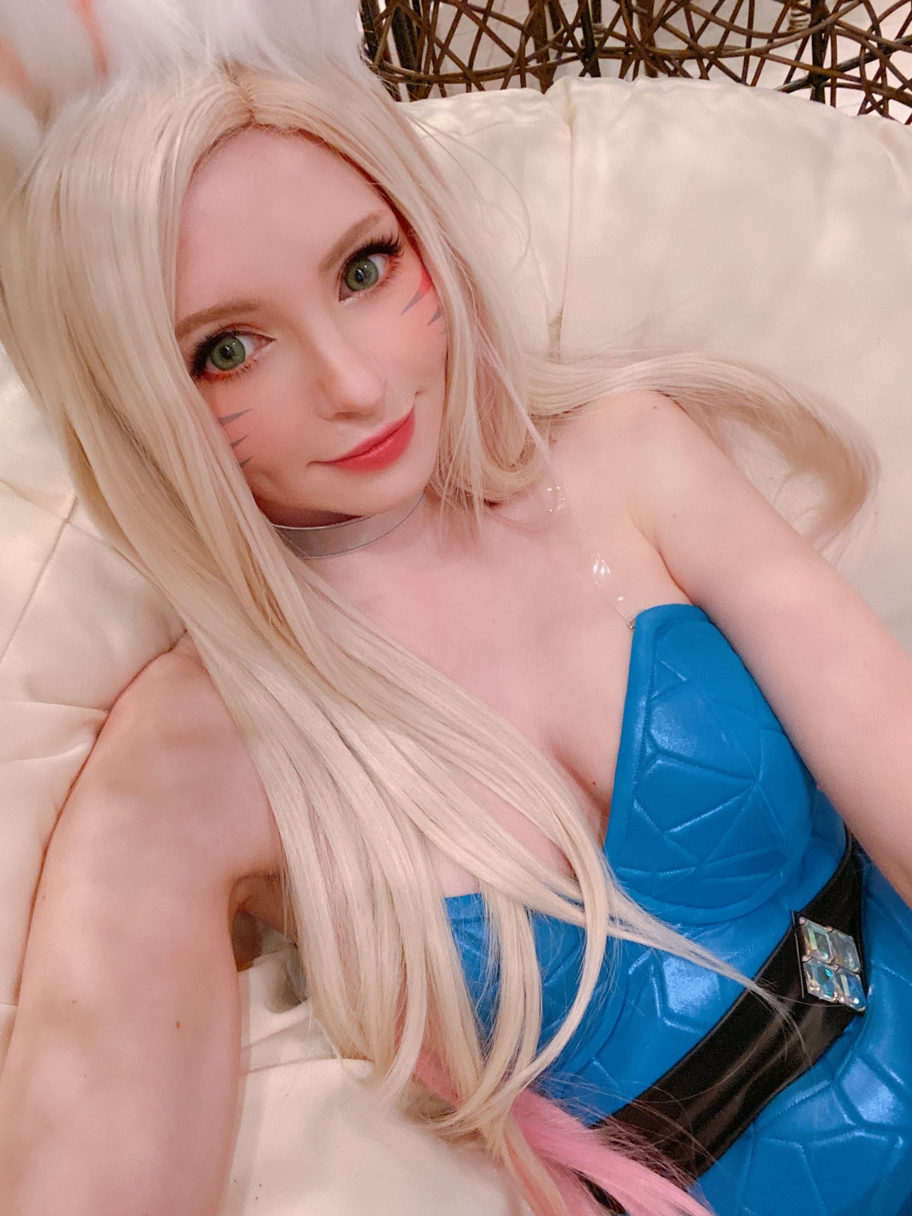 Peach milky – Peachmilky KDA Ahri Cosplay-第74张