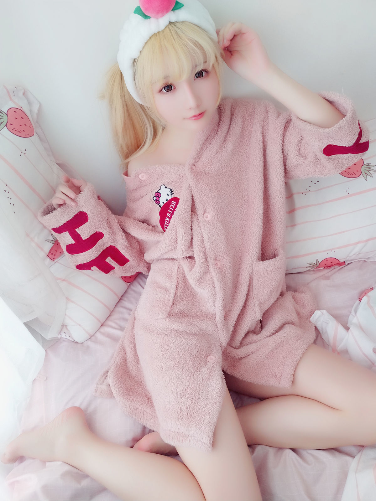 [萝莉COS] 星之迟迟 VOL.01 粉红泡泡包 Cosplay-第29张