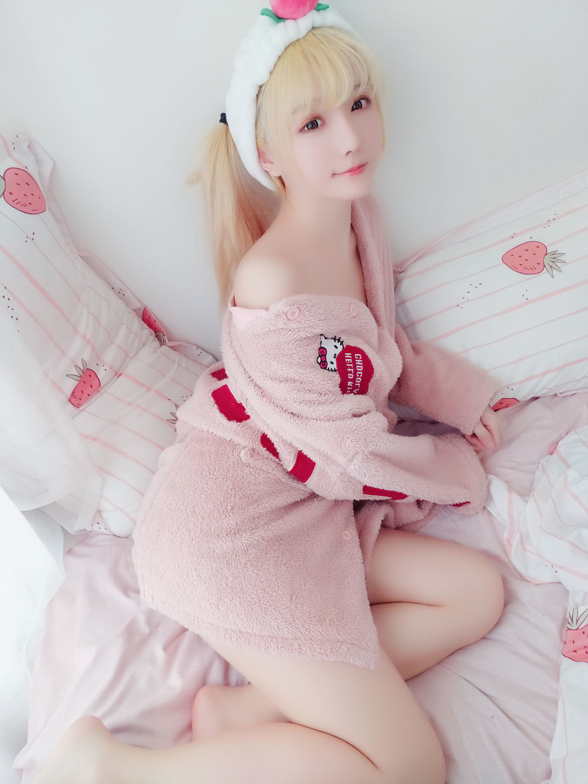 [萝莉COS] 星之迟迟 VOL.01 粉红泡泡包 Cosplay-第42张